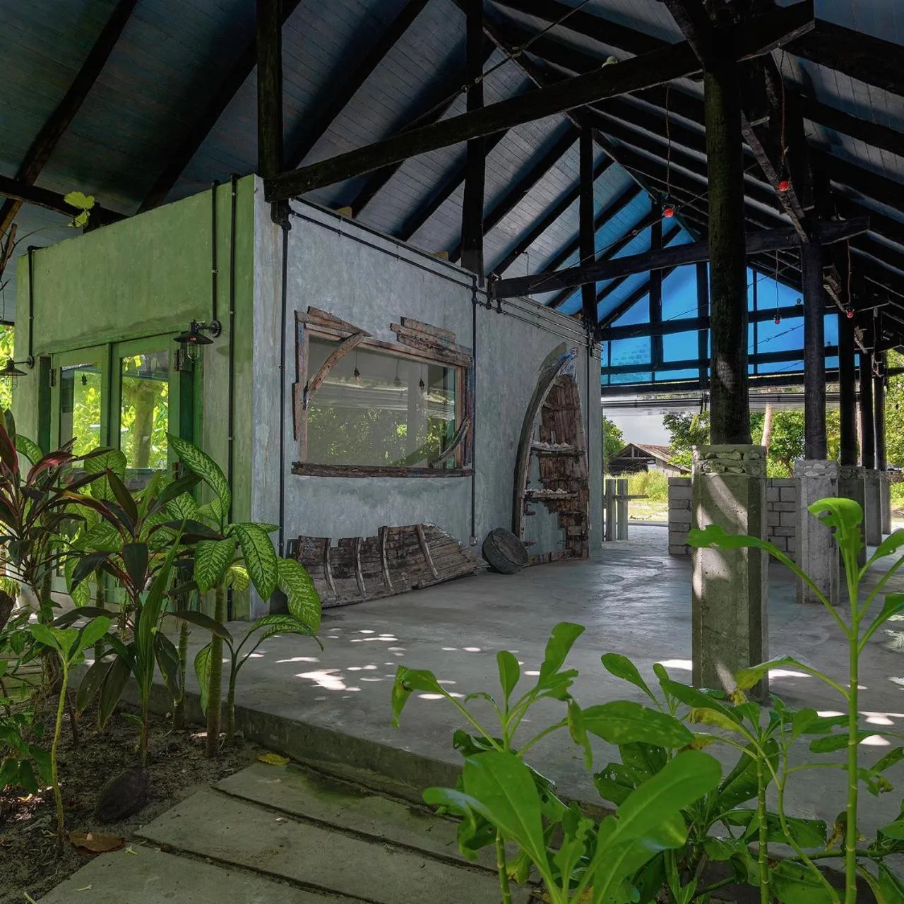 Library in Mi Lugar Maldives