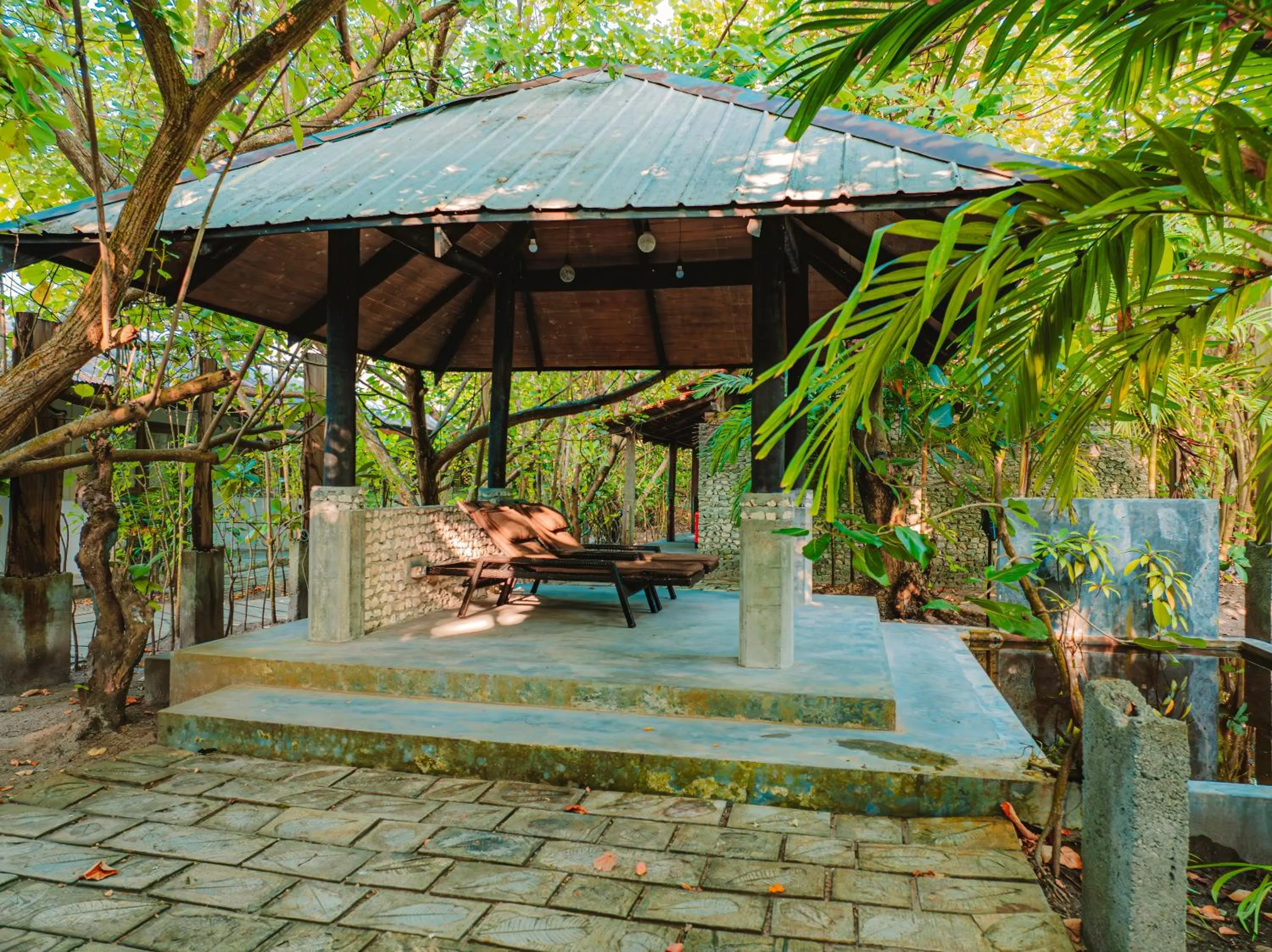 Patio in Mi Lugar Maldives