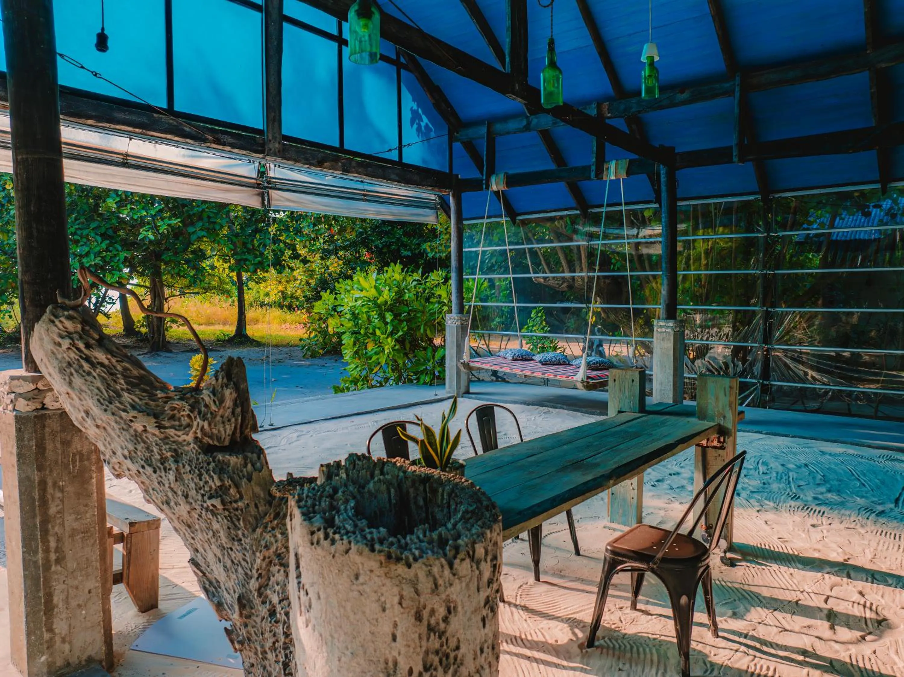 Patio in Mi Lugar Maldives