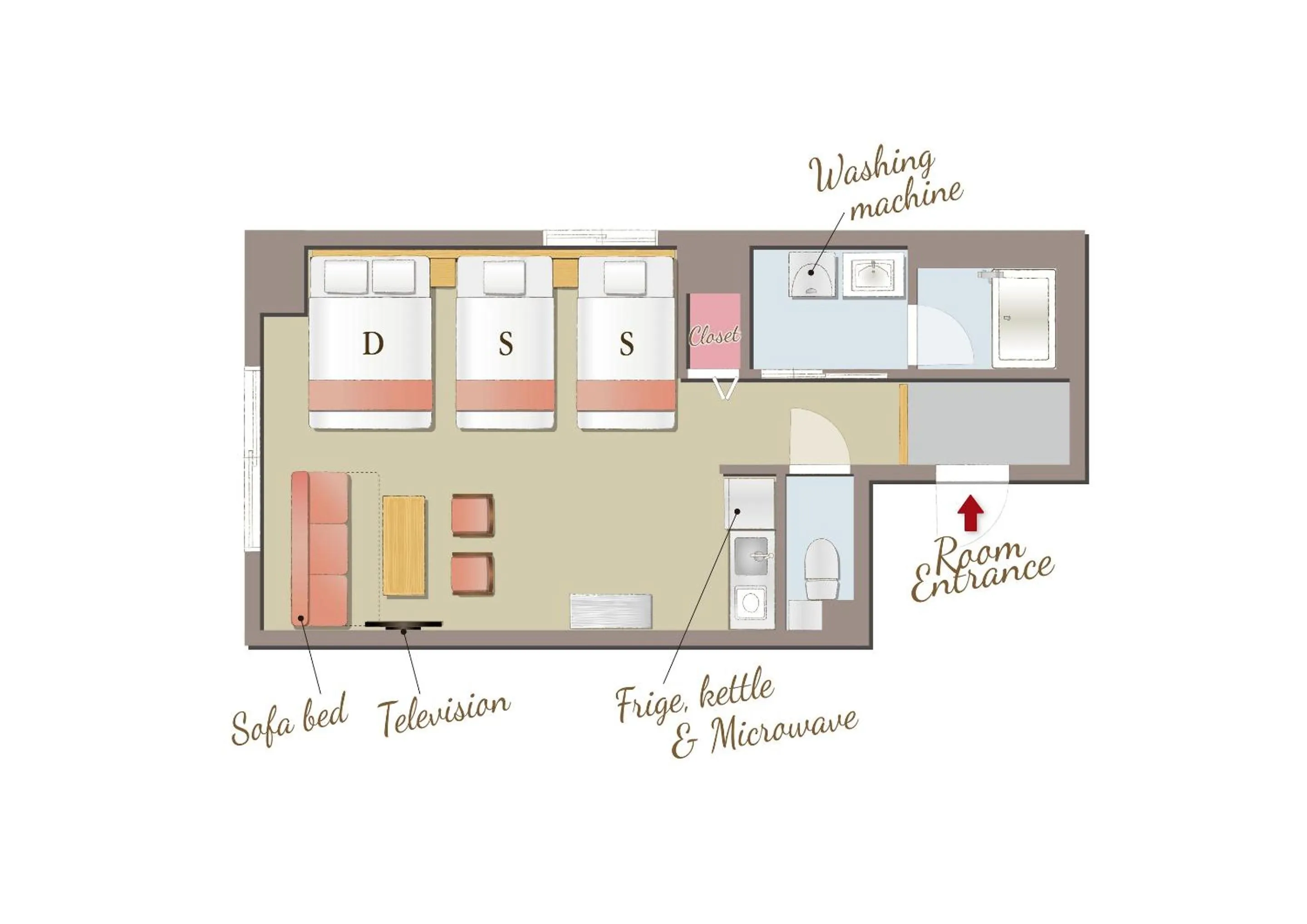 Kitchen or kitchenette in RESI STAY ANDON