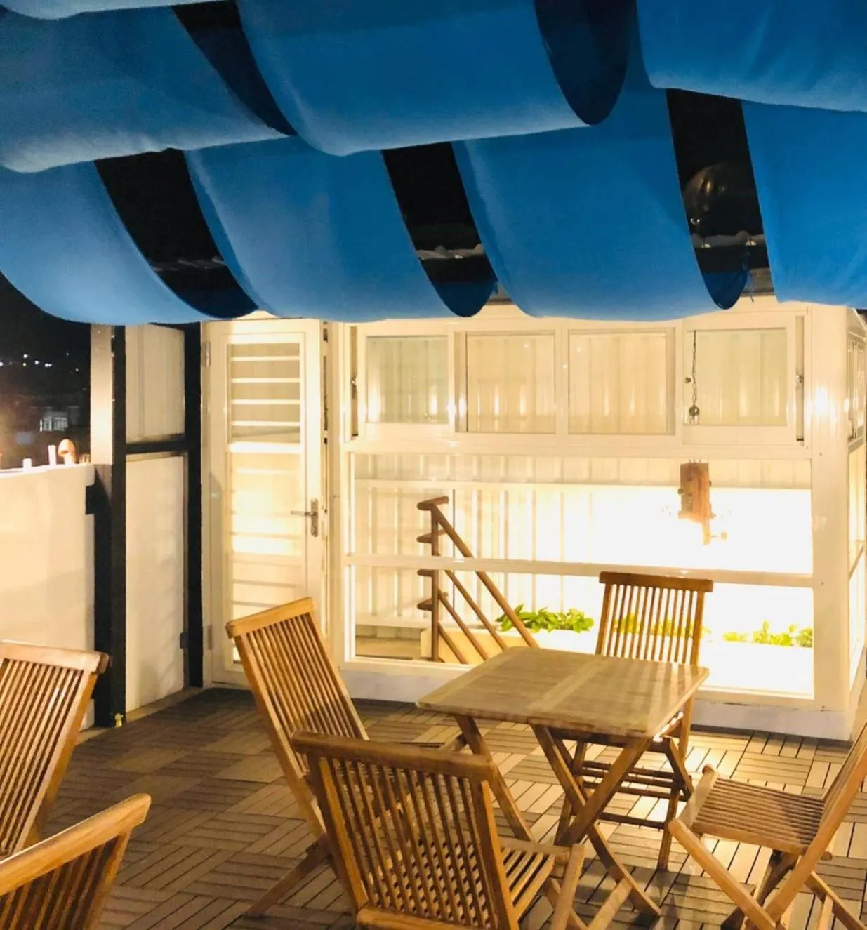 Balcony/Terrace in 910 Hostel (Chengdong)