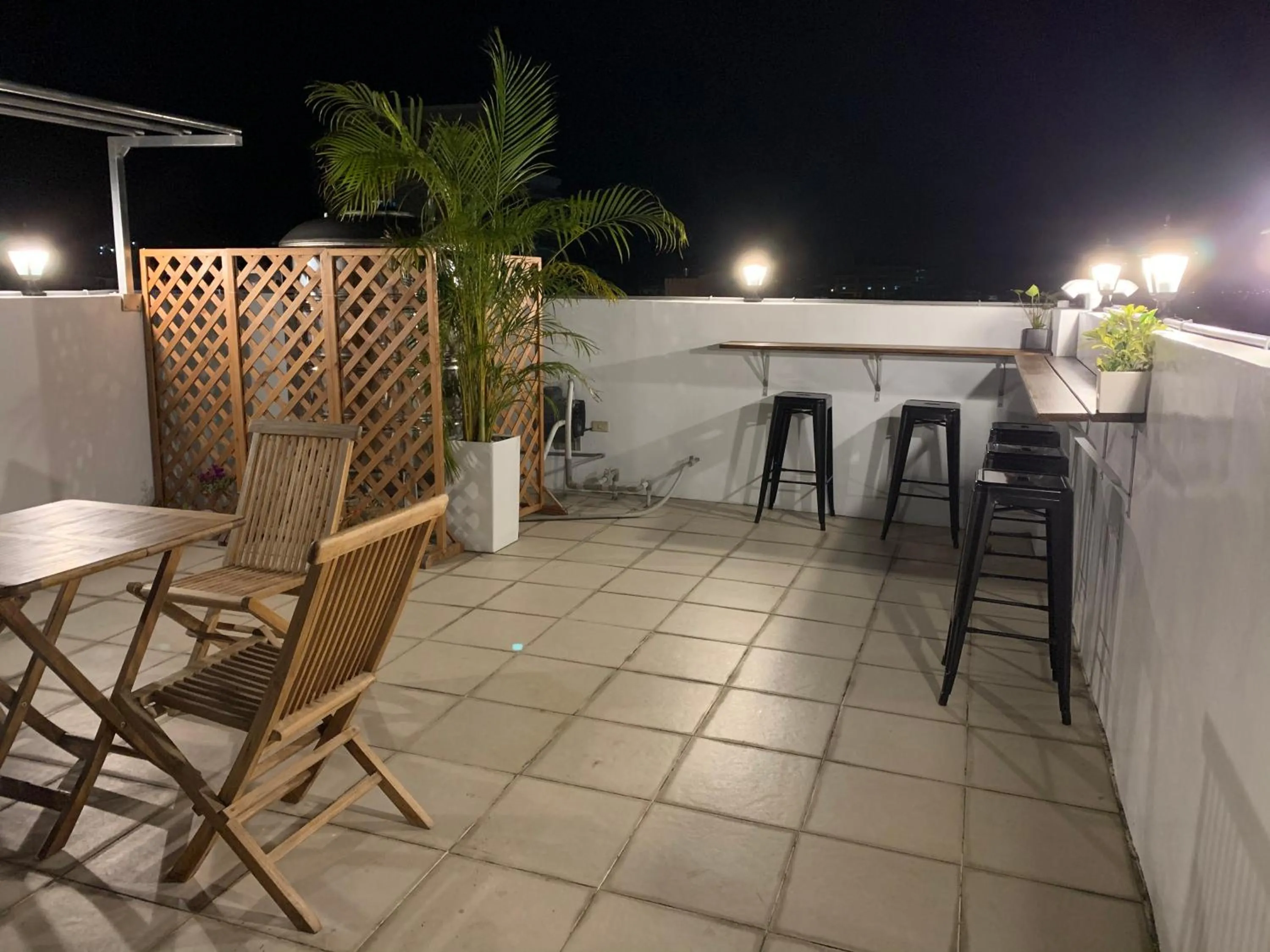 Patio in 910 Hostel (Chengdong)