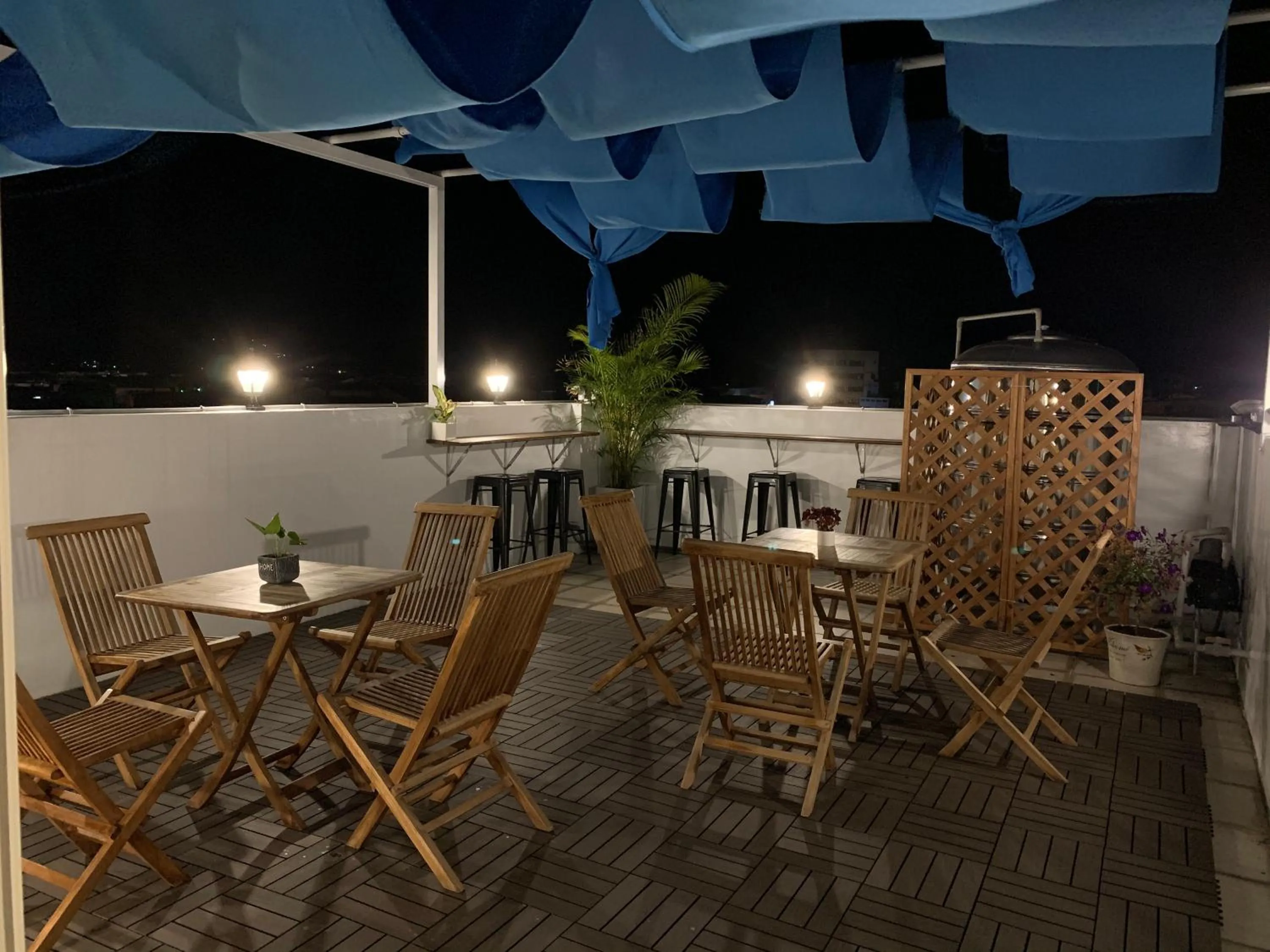 Patio in 910 Hostel (Chengdong)