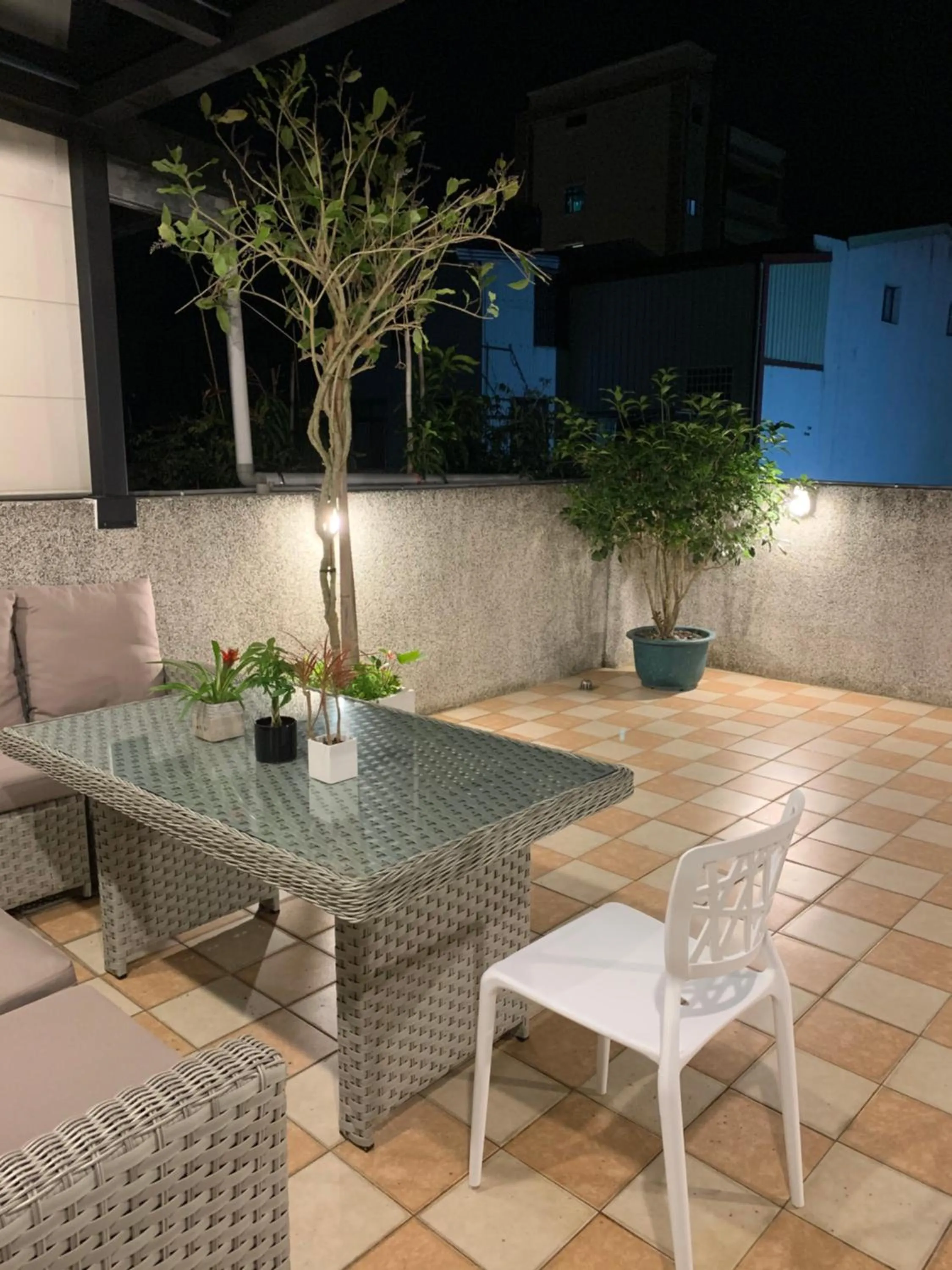 Patio in 910 Hostel (Chengdong)