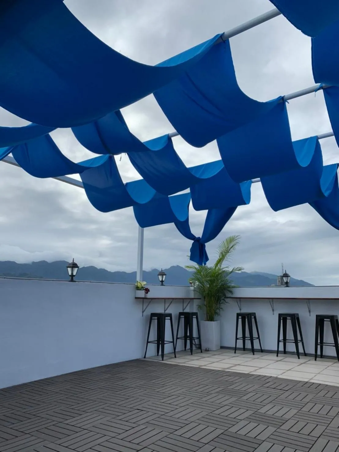 Patio in 910 Hostel (Chengdong)