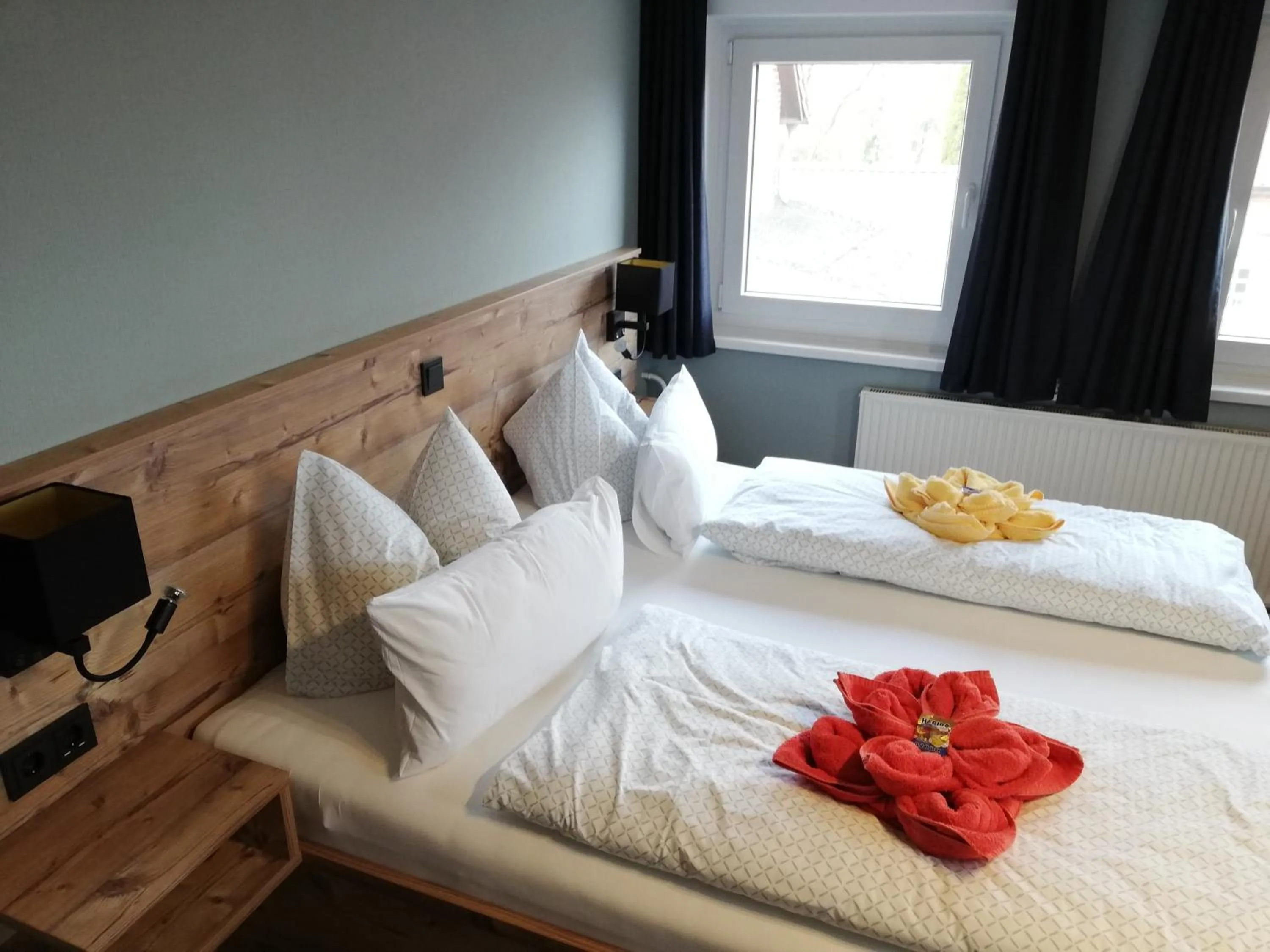 Photo of the whole room, Bed in Hotel Steinhagen
