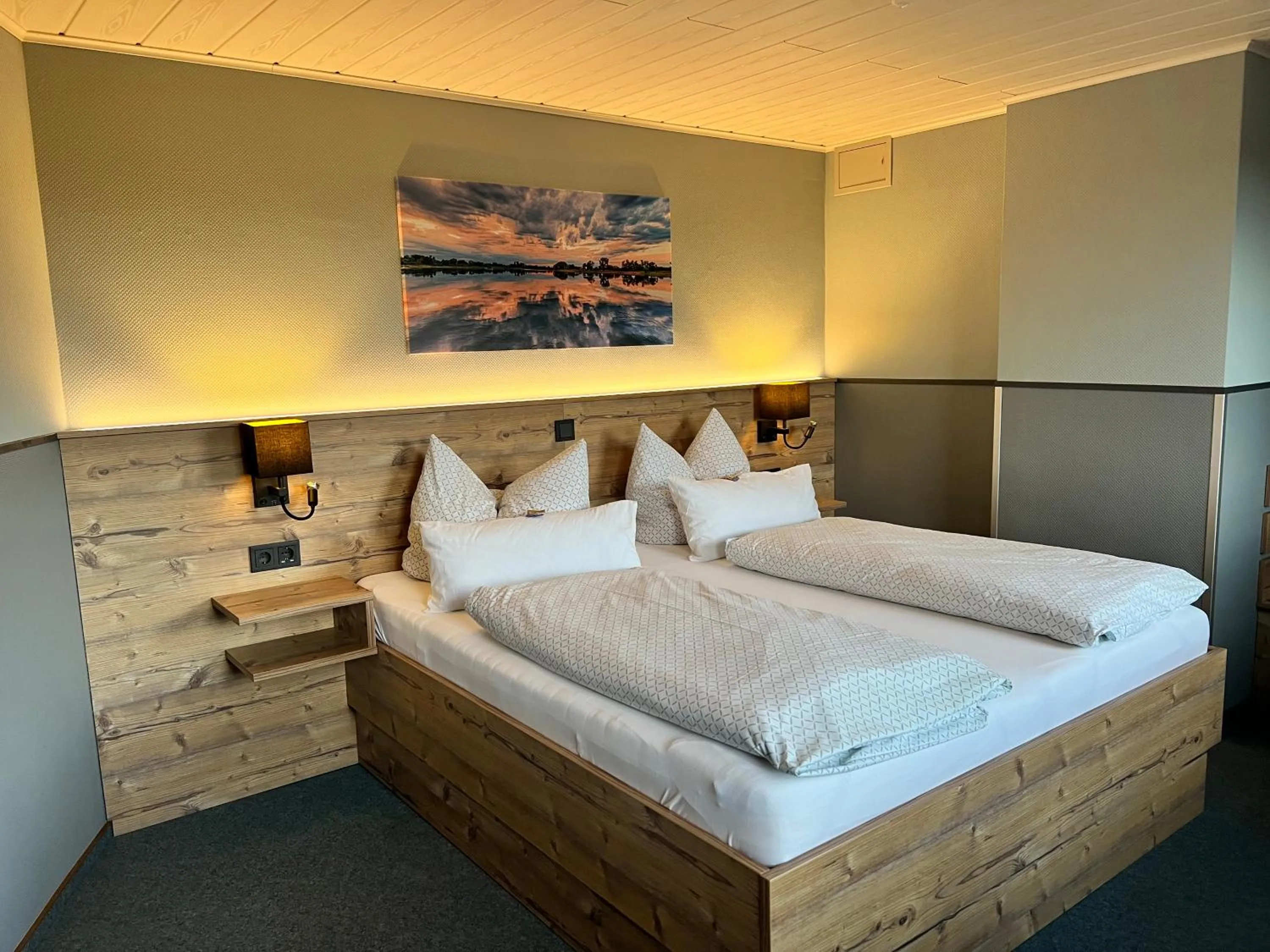 Photo of the whole room, Bed in Hotel Steinhagen