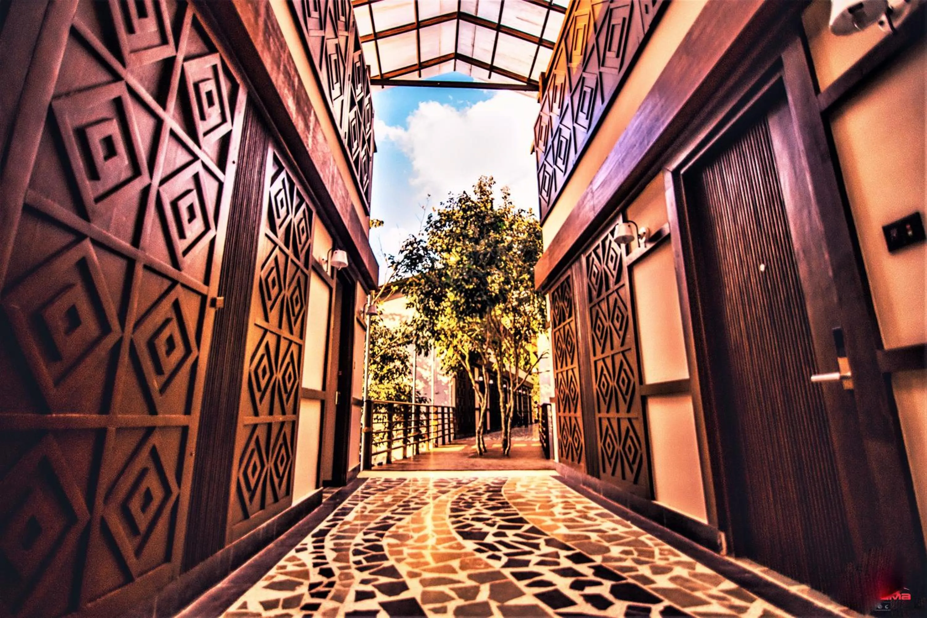 Patio in Symphony Samudra Beachside Jungle Resort And Spa