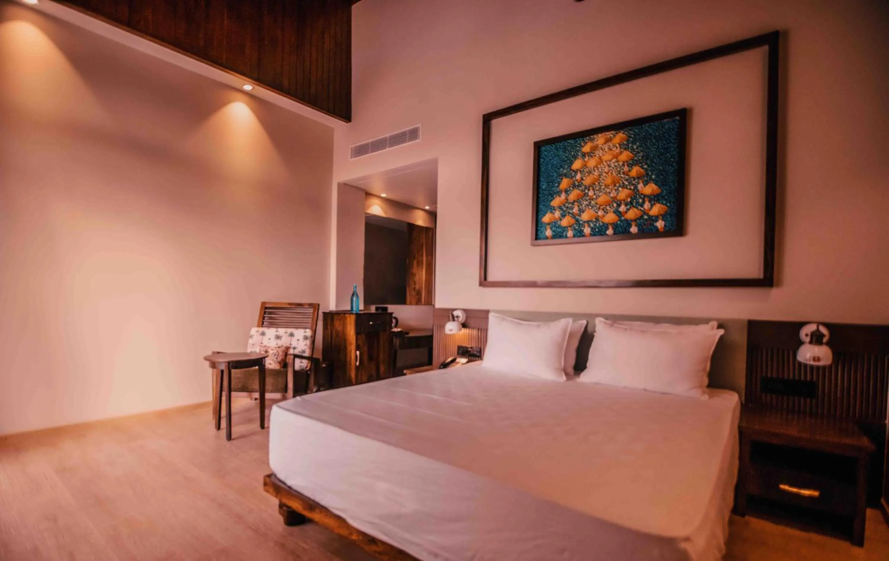 Photo of the whole room, Bed in Symphony Samudra Beachside Jungle Resort And Spa