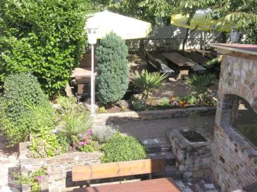 Patio in Hotel Adria Stuben