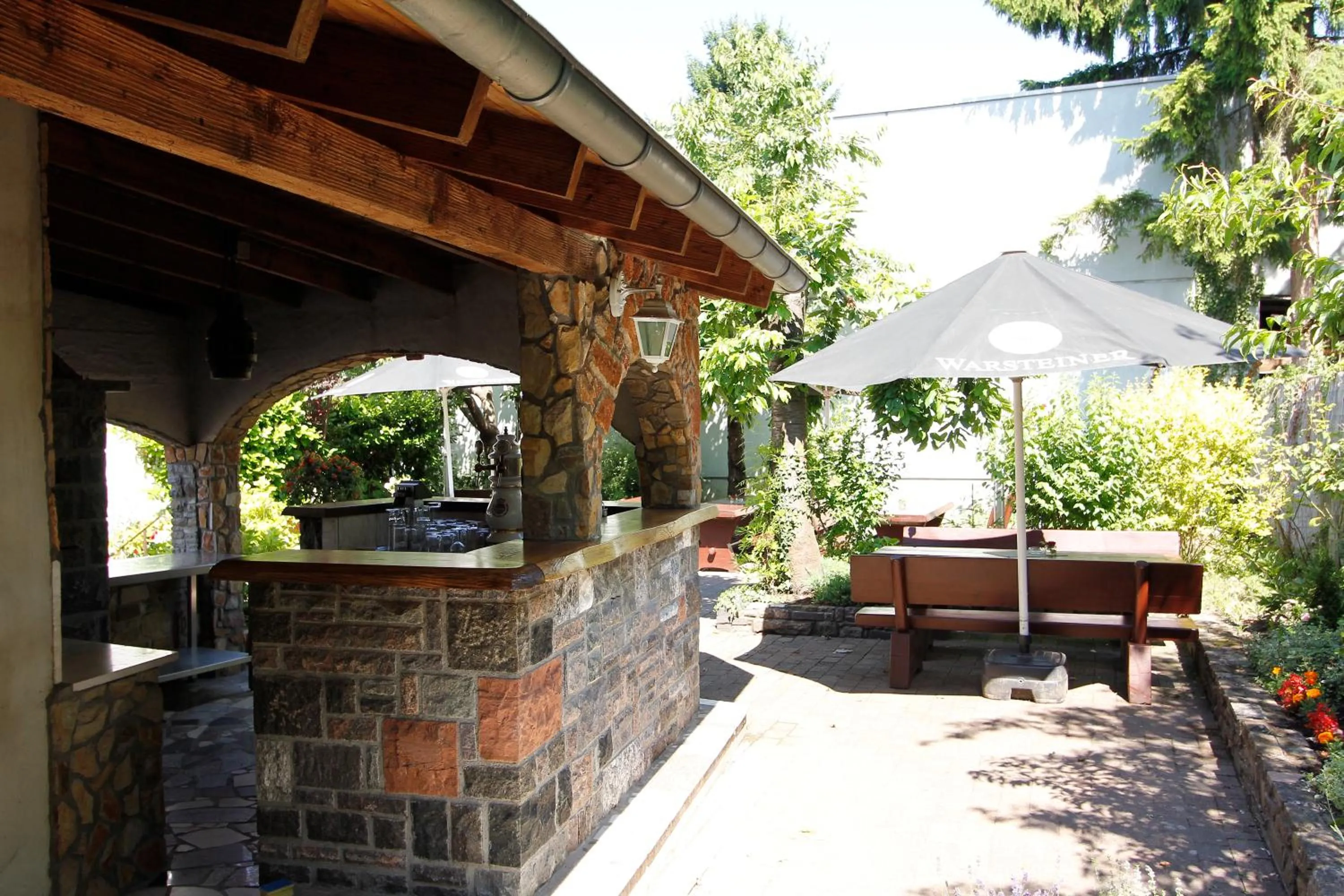 Garden in Hotel Adria Stuben