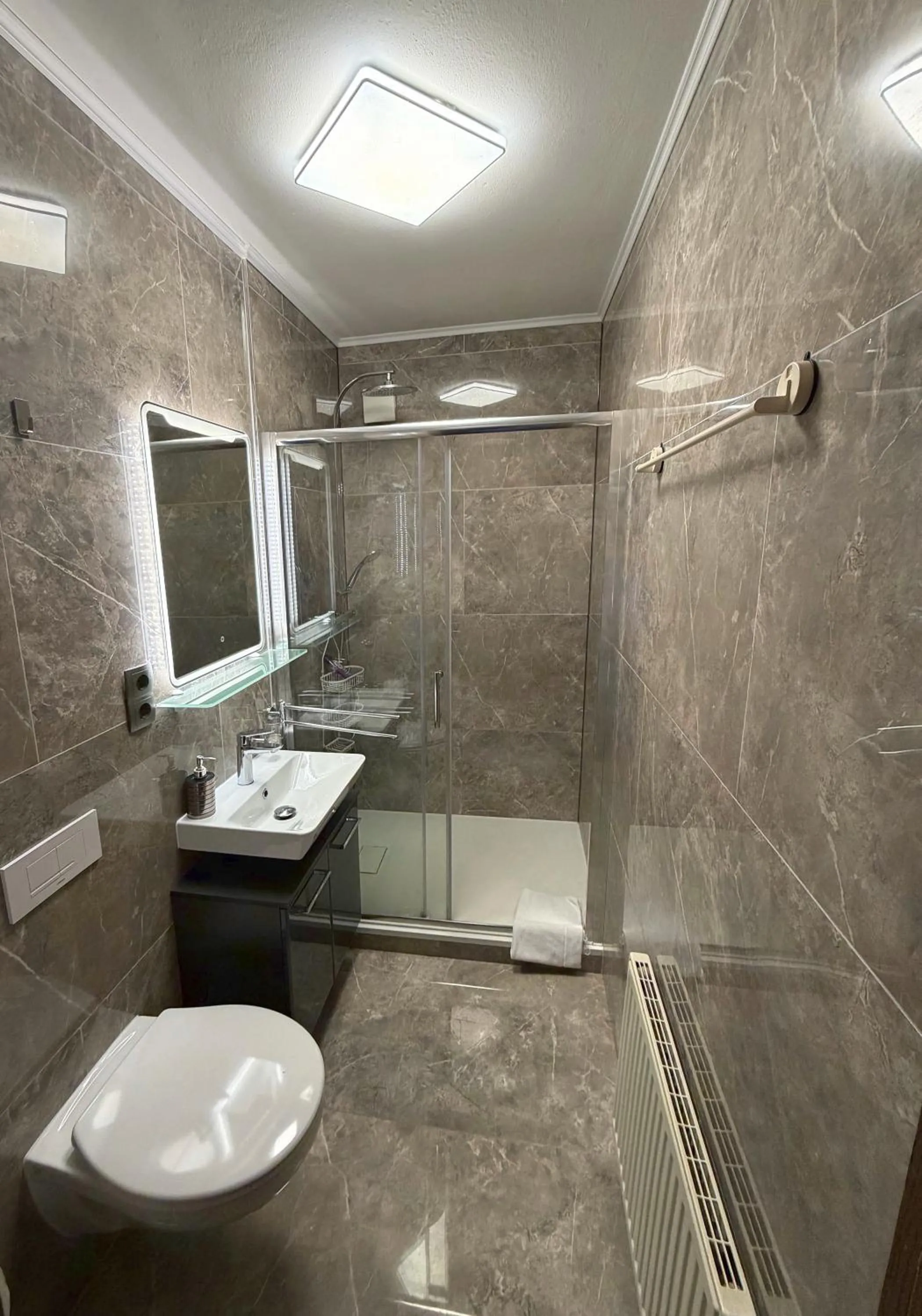 Bathroom in Hotel Adria Stuben