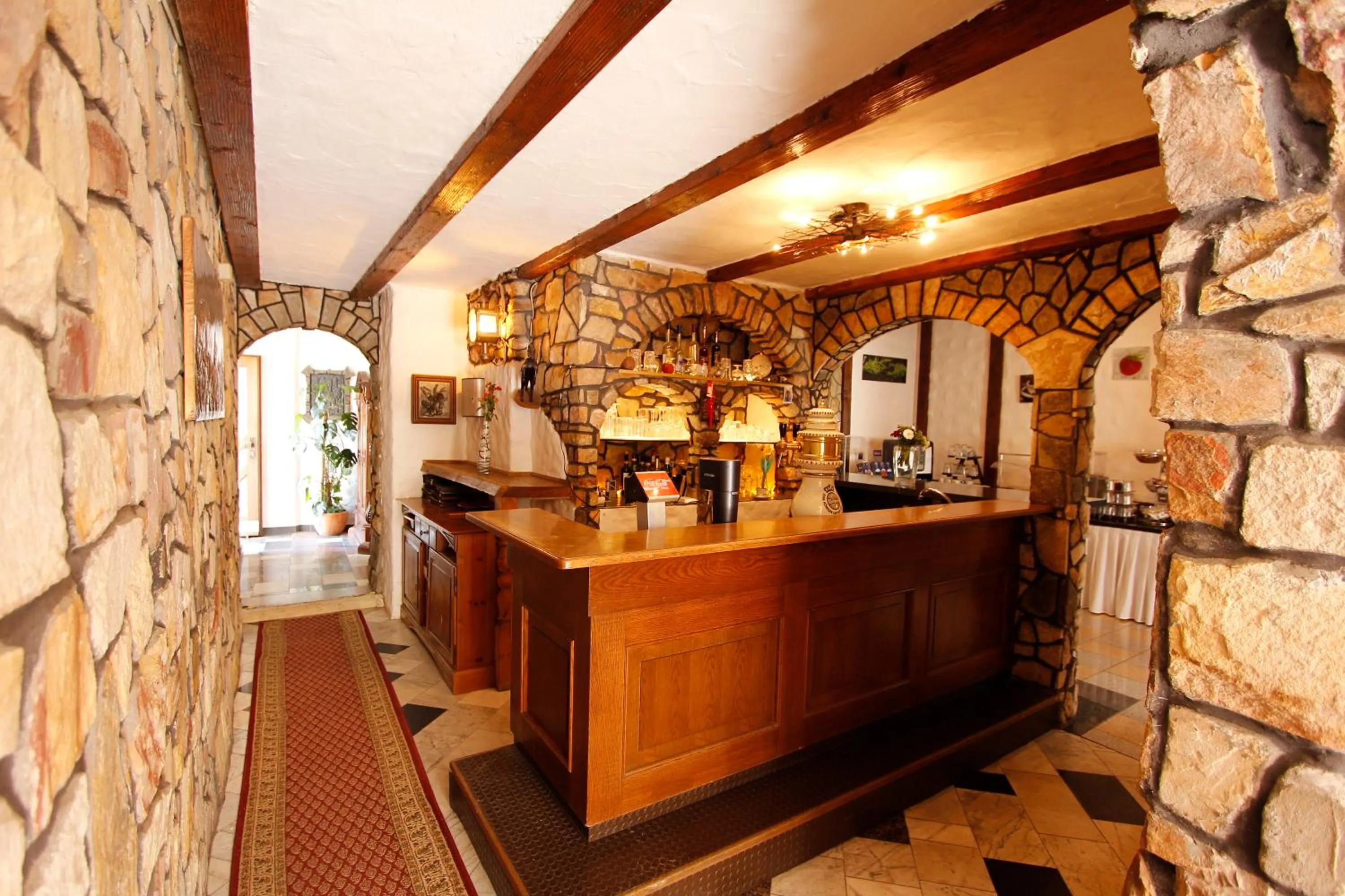 Lounge or bar in Hotel Adria Stuben