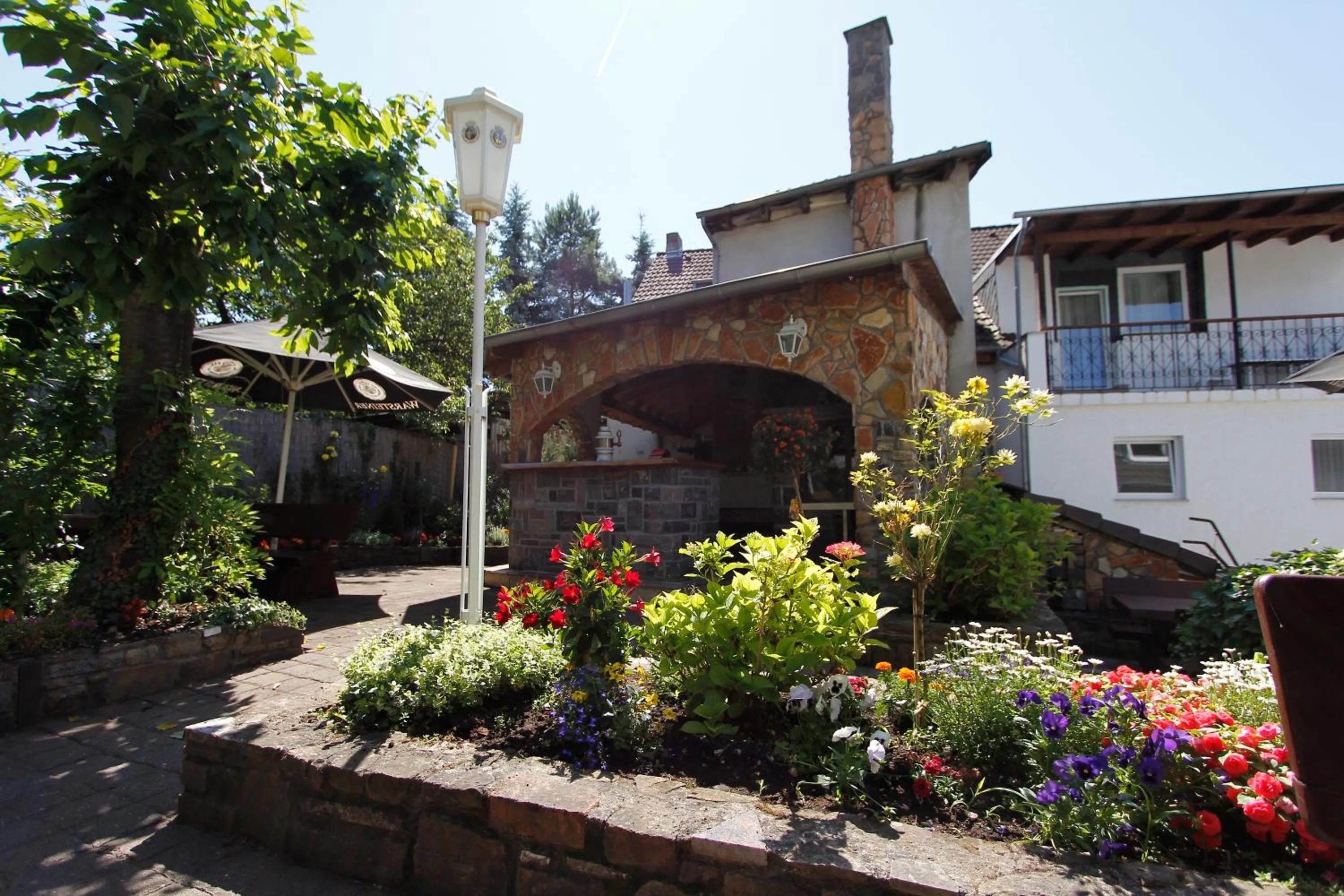 Garden in Hotel Adria Stuben