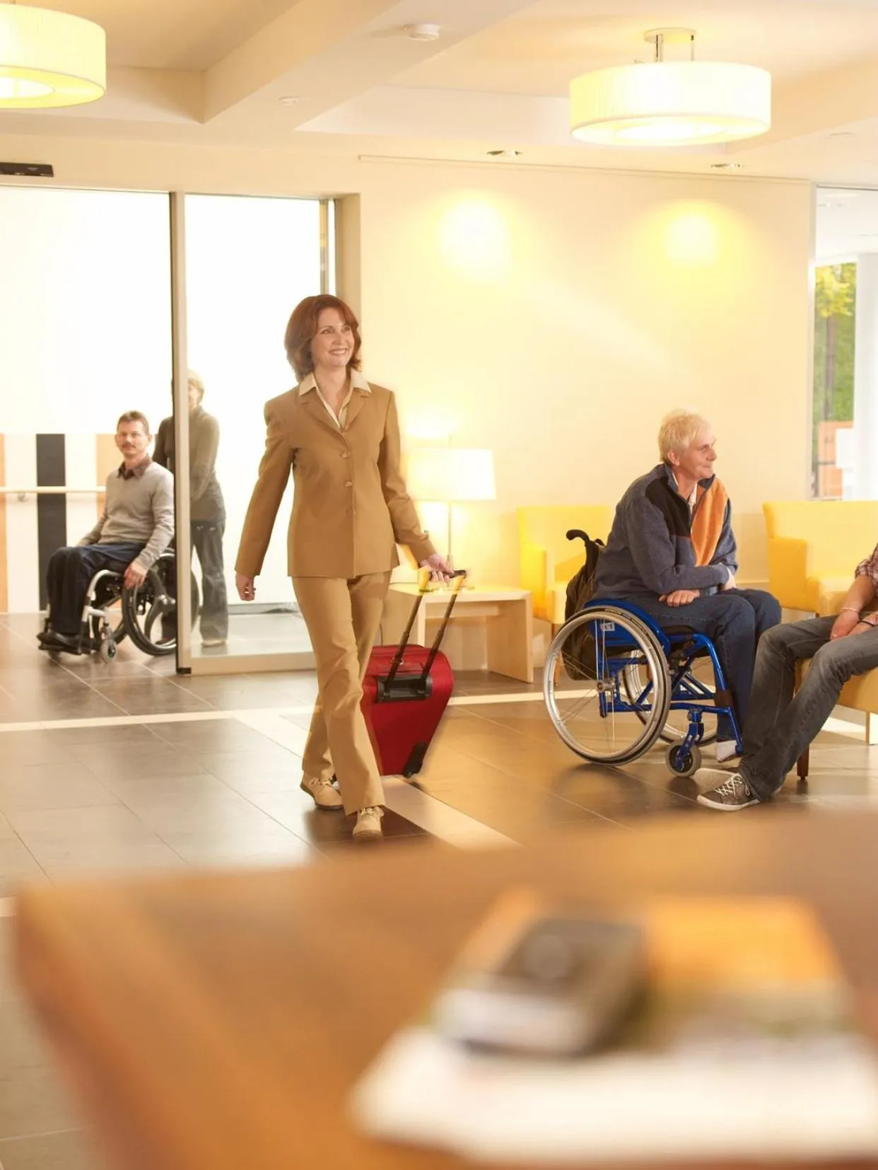 Lobby or reception in Heidehotel Bad Bevensen