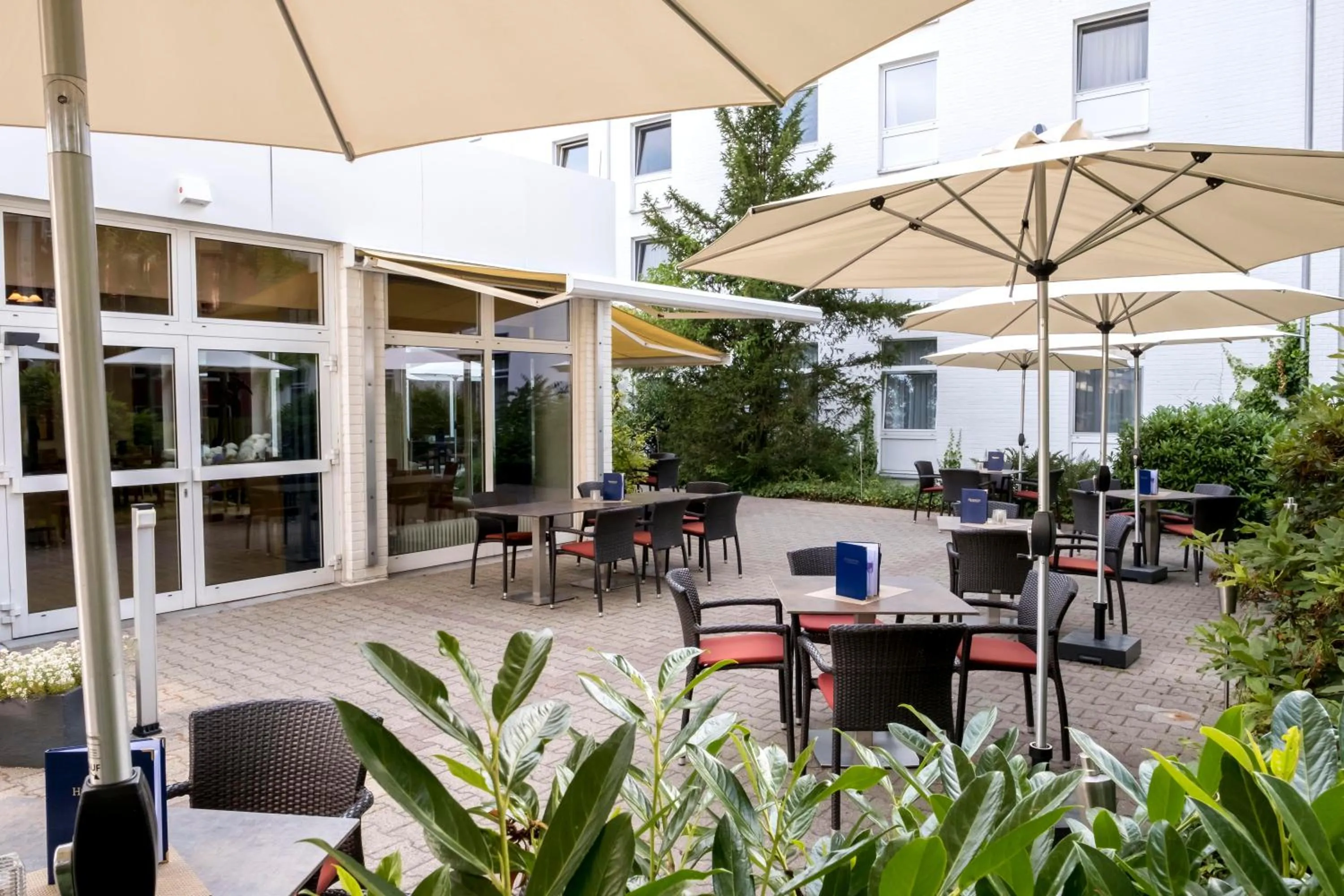 Balcony/Terrace in Heidehotel Bad Bevensen