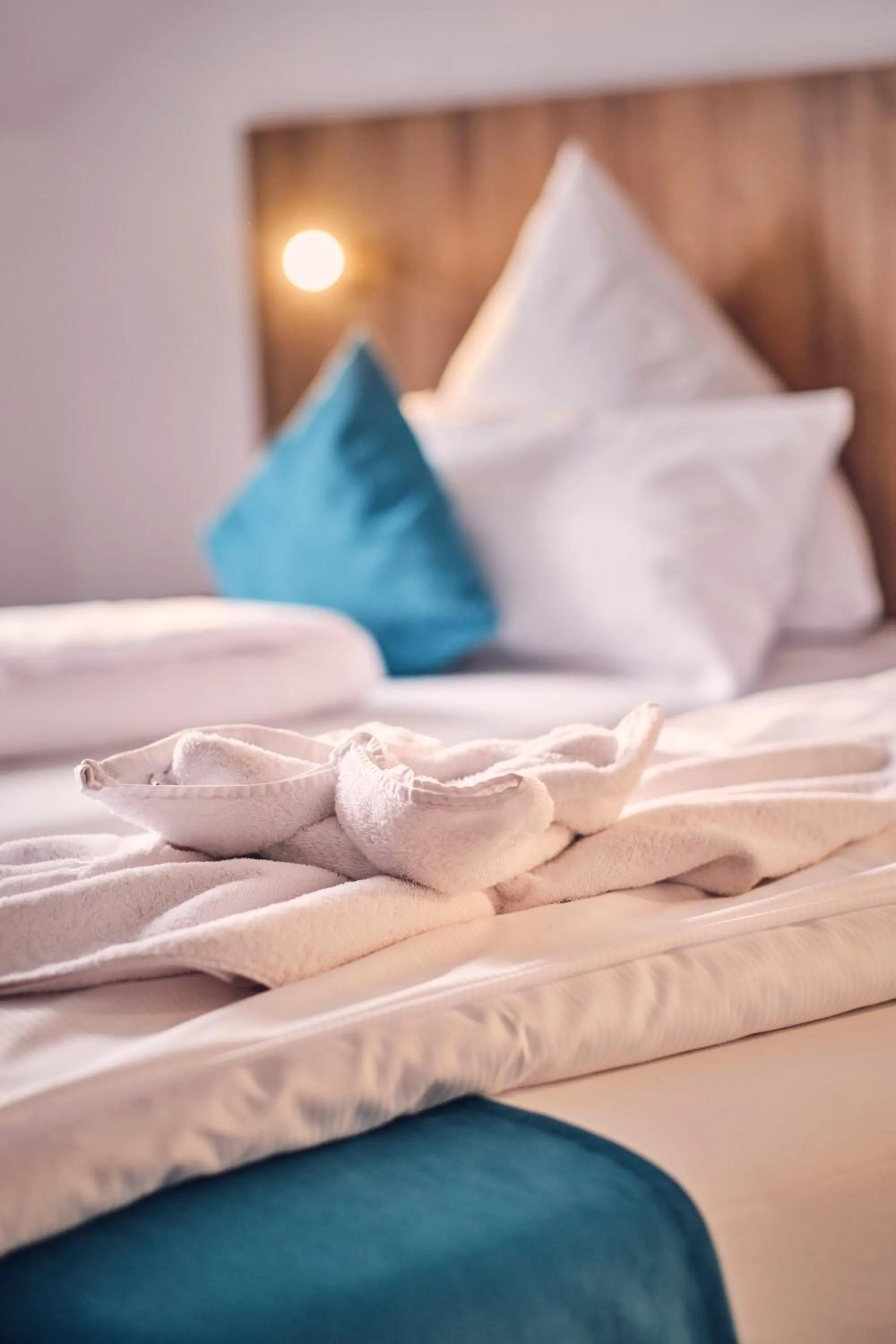 Bed in Hotel Hansa Stuttgart City