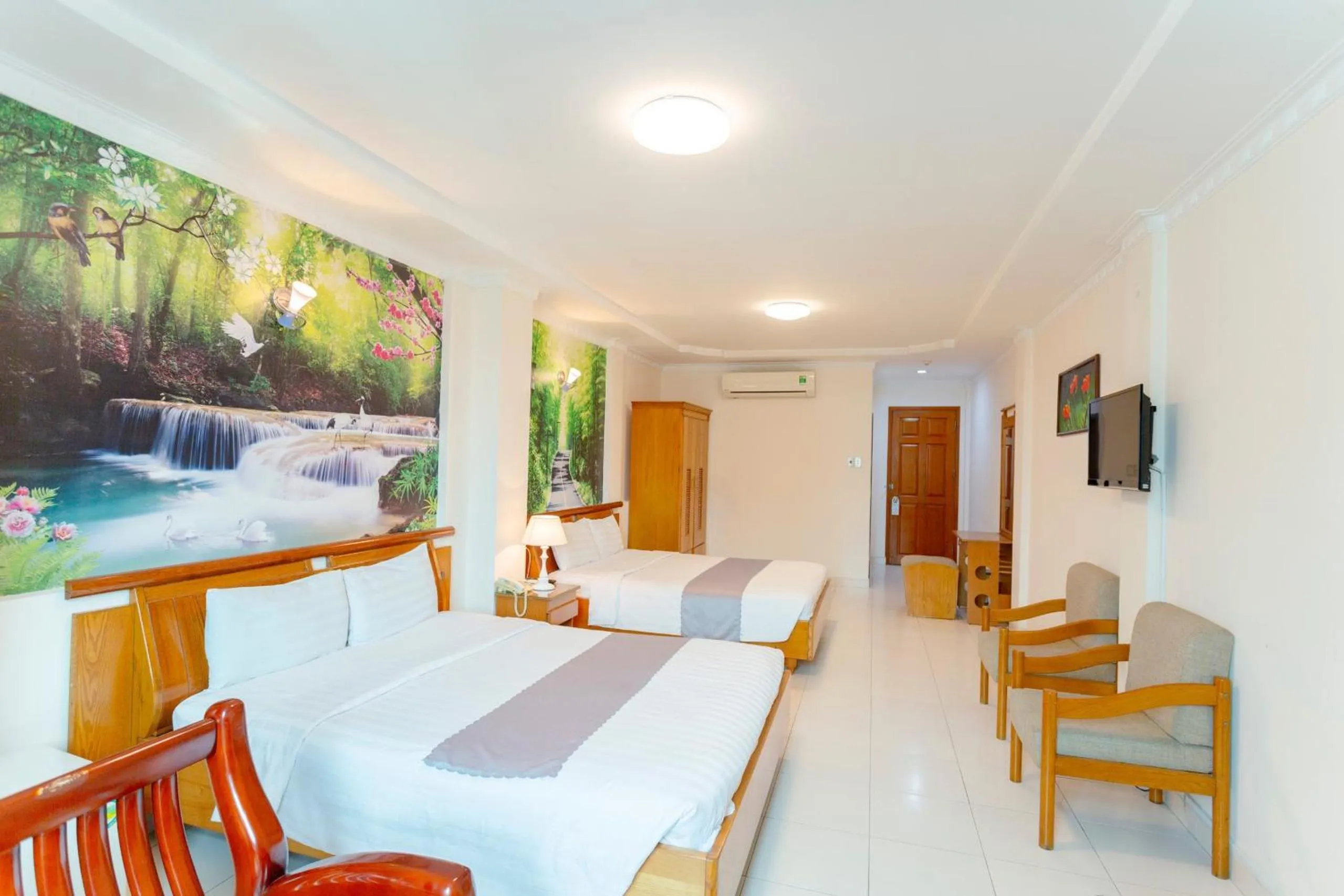 Bed in Giang Linh Hotel