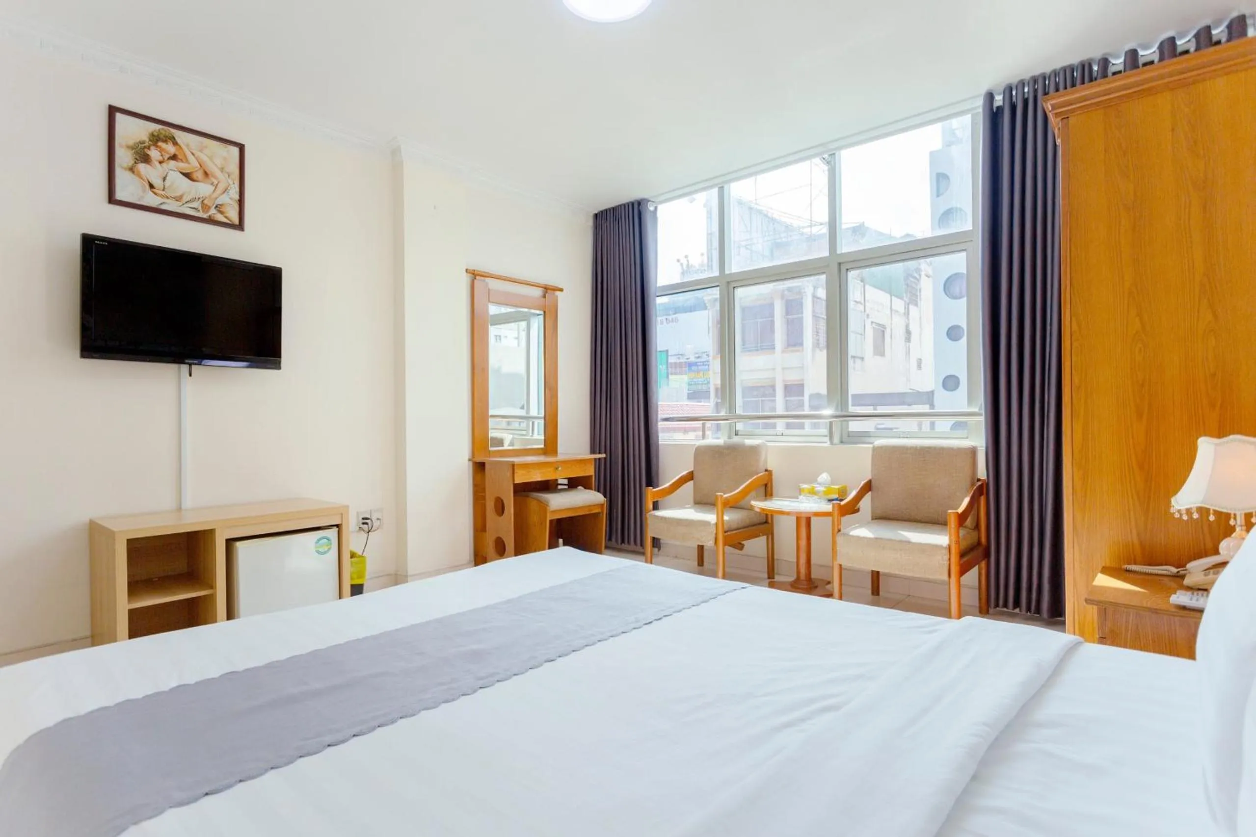 Bed in Giang Linh Hotel