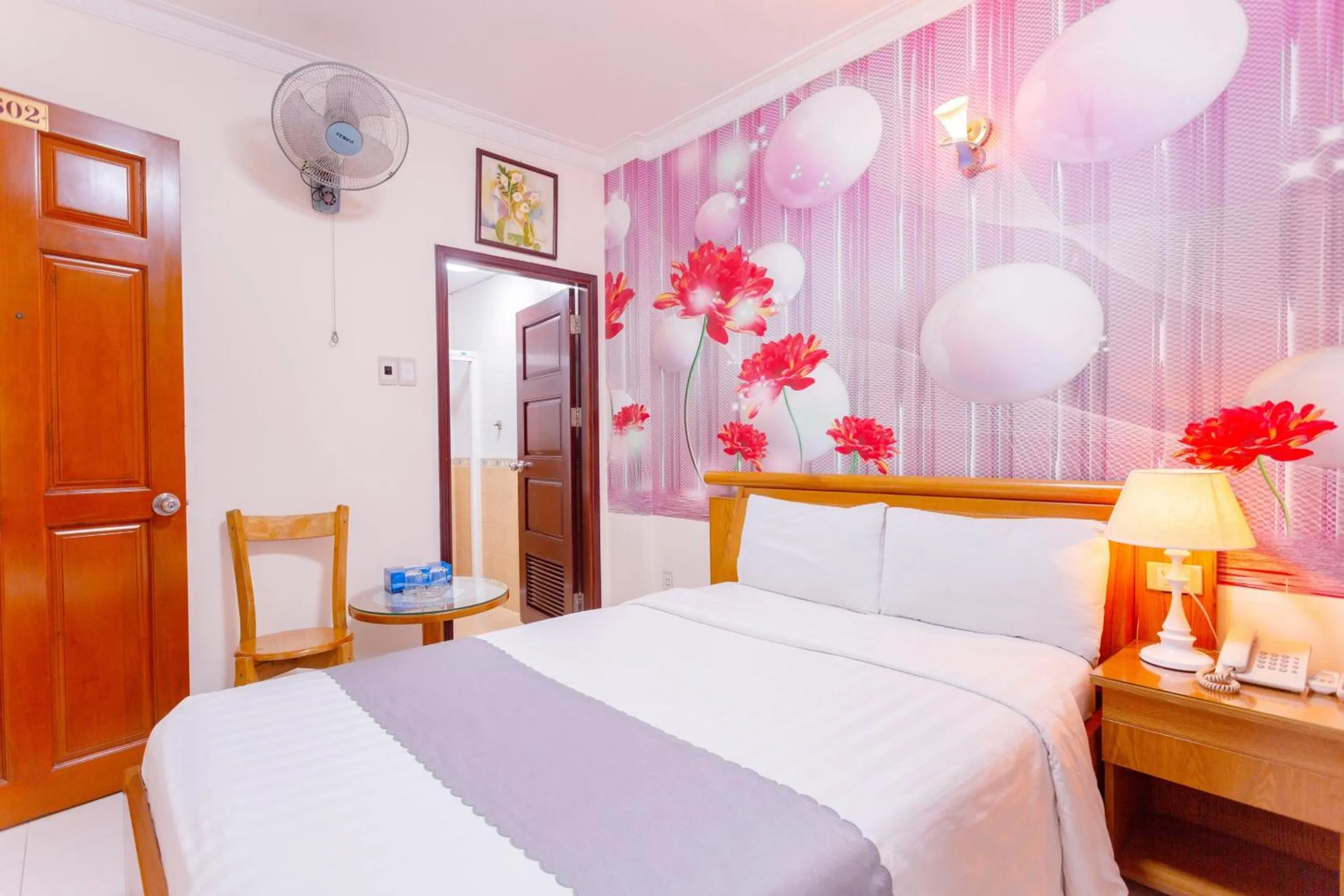 Bed in Giang Linh Hotel