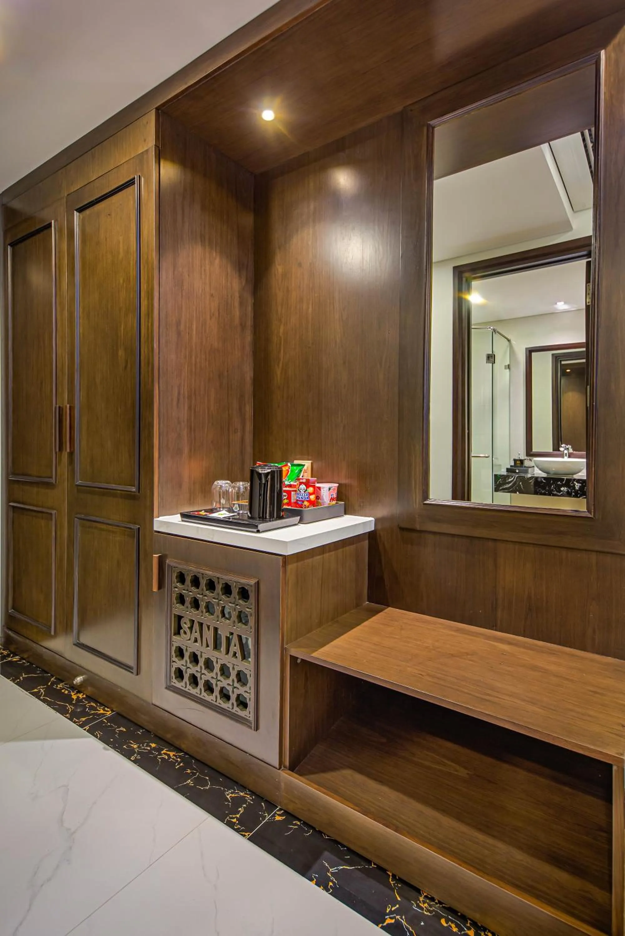 Bedroom in Santa Luxury Hotel