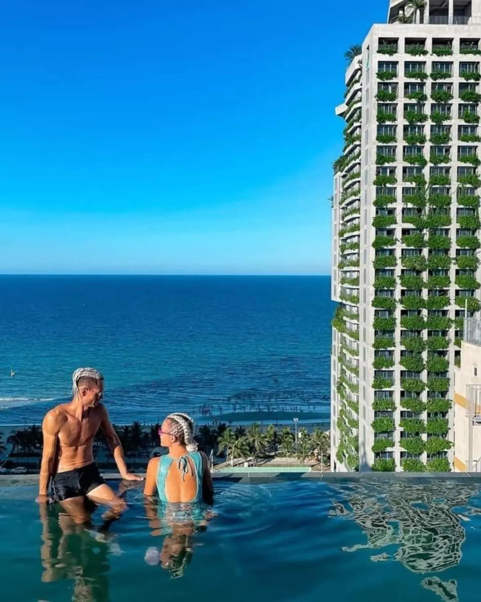 Sea view in Santa Luxury Hotel Sea view in Santa Luxury Hotel