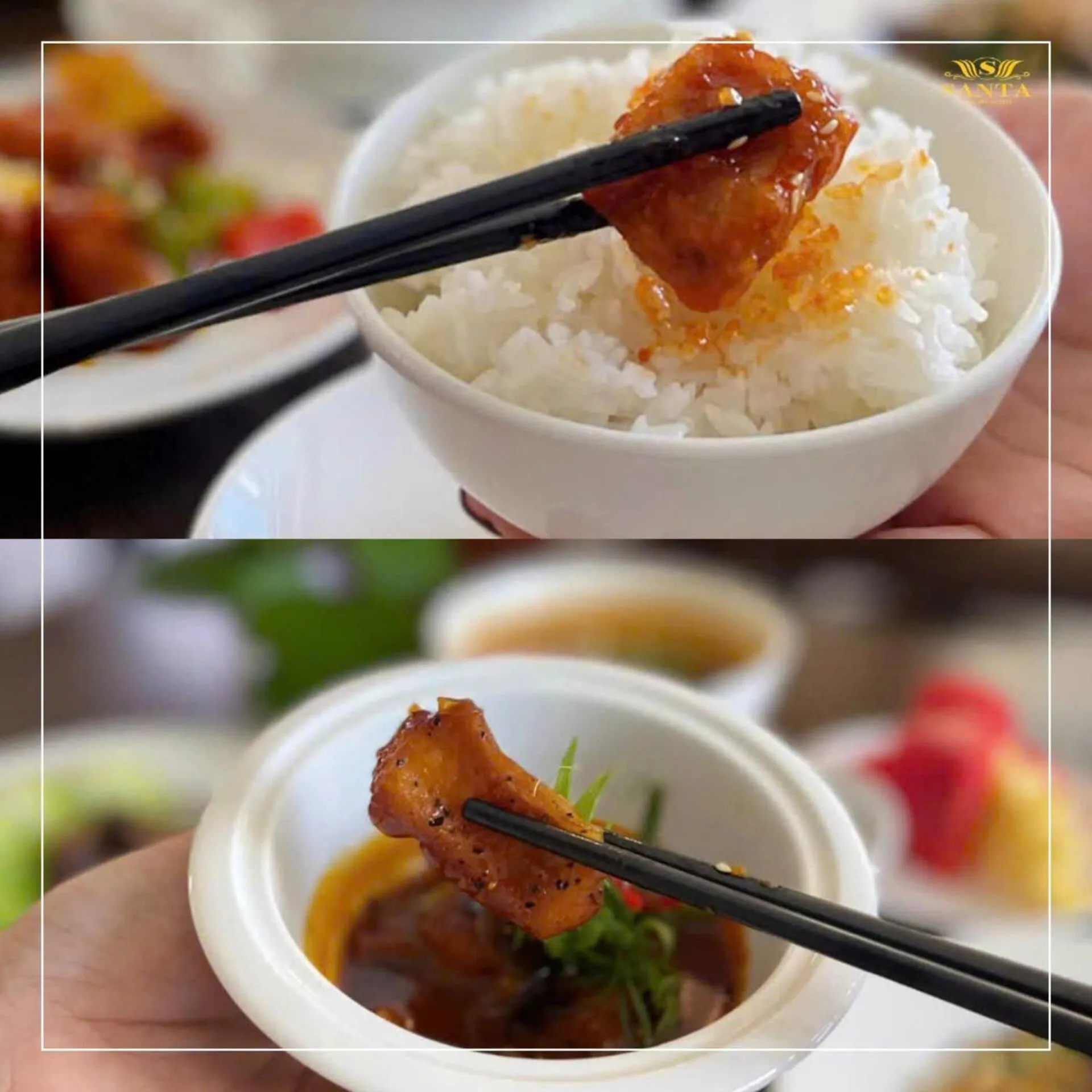 Lunch in Santa Luxury Hotel