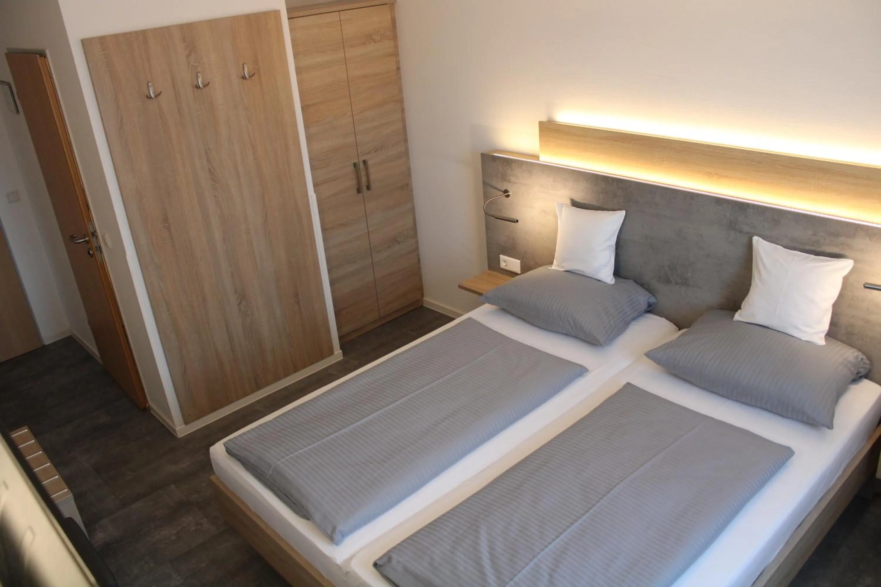 Bed in Hotel Am Vogelsanger Weg