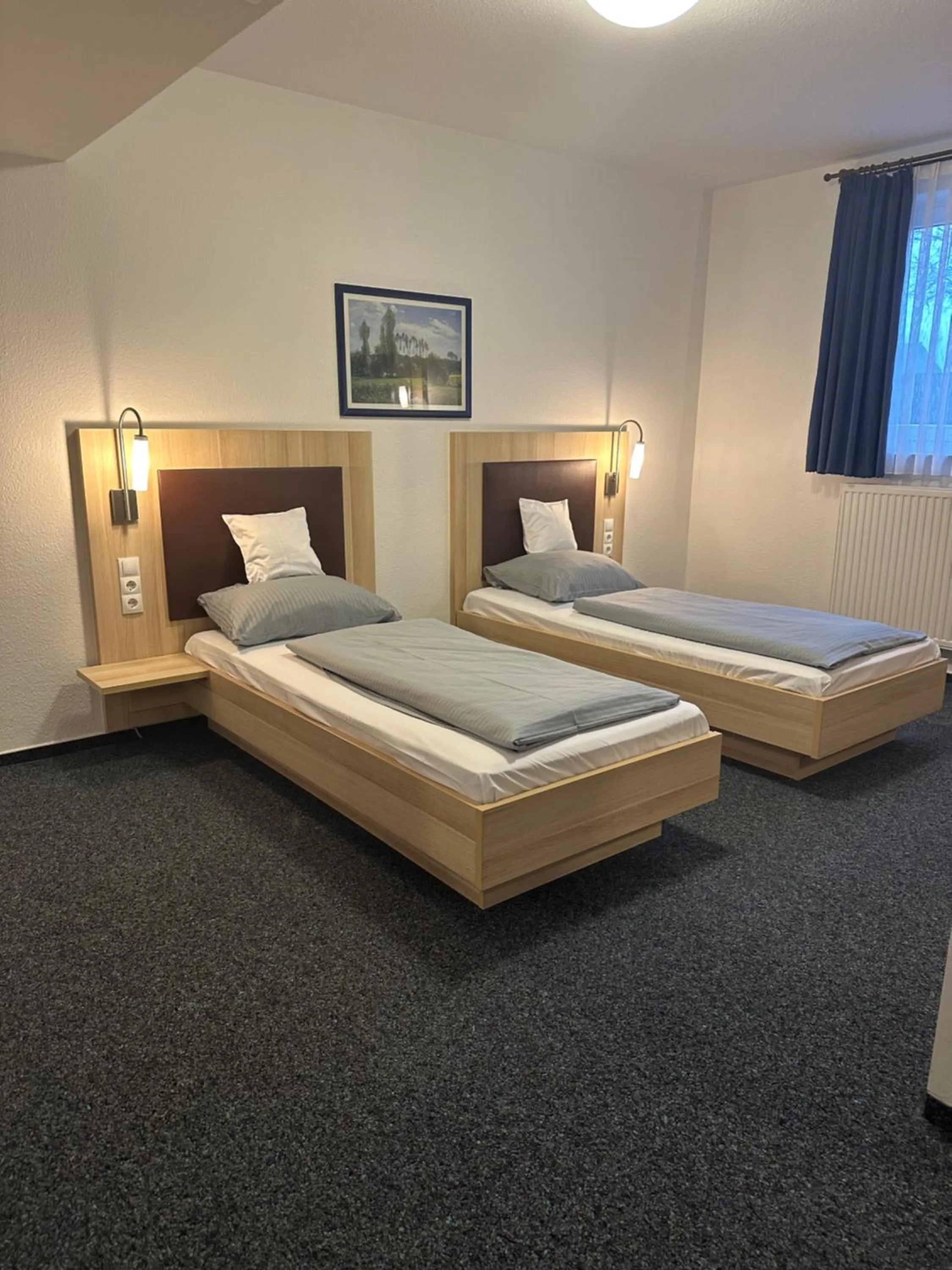 Bed in Hotel Am Vogelsanger Weg