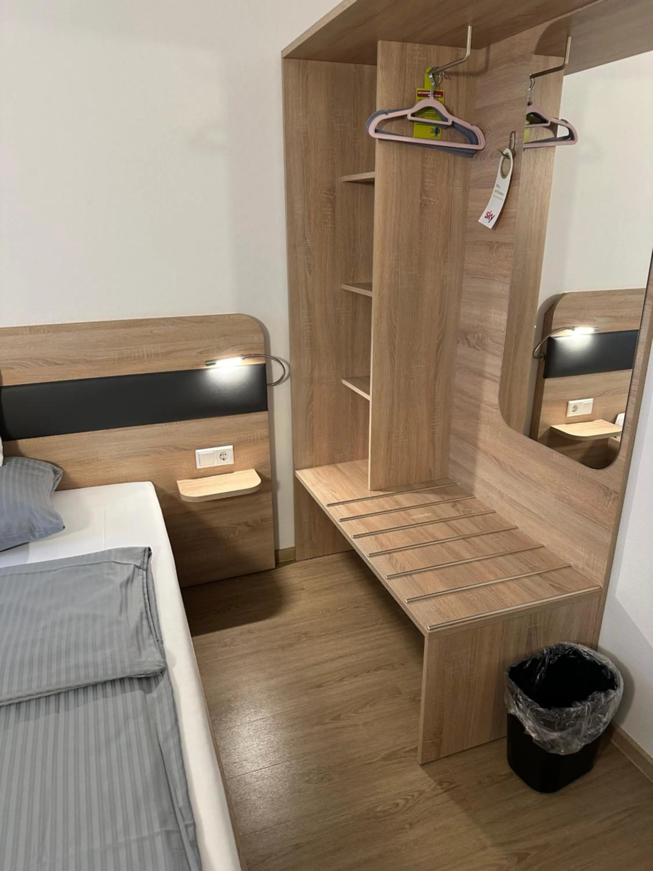 Bed in Hotel Am Vogelsanger Weg