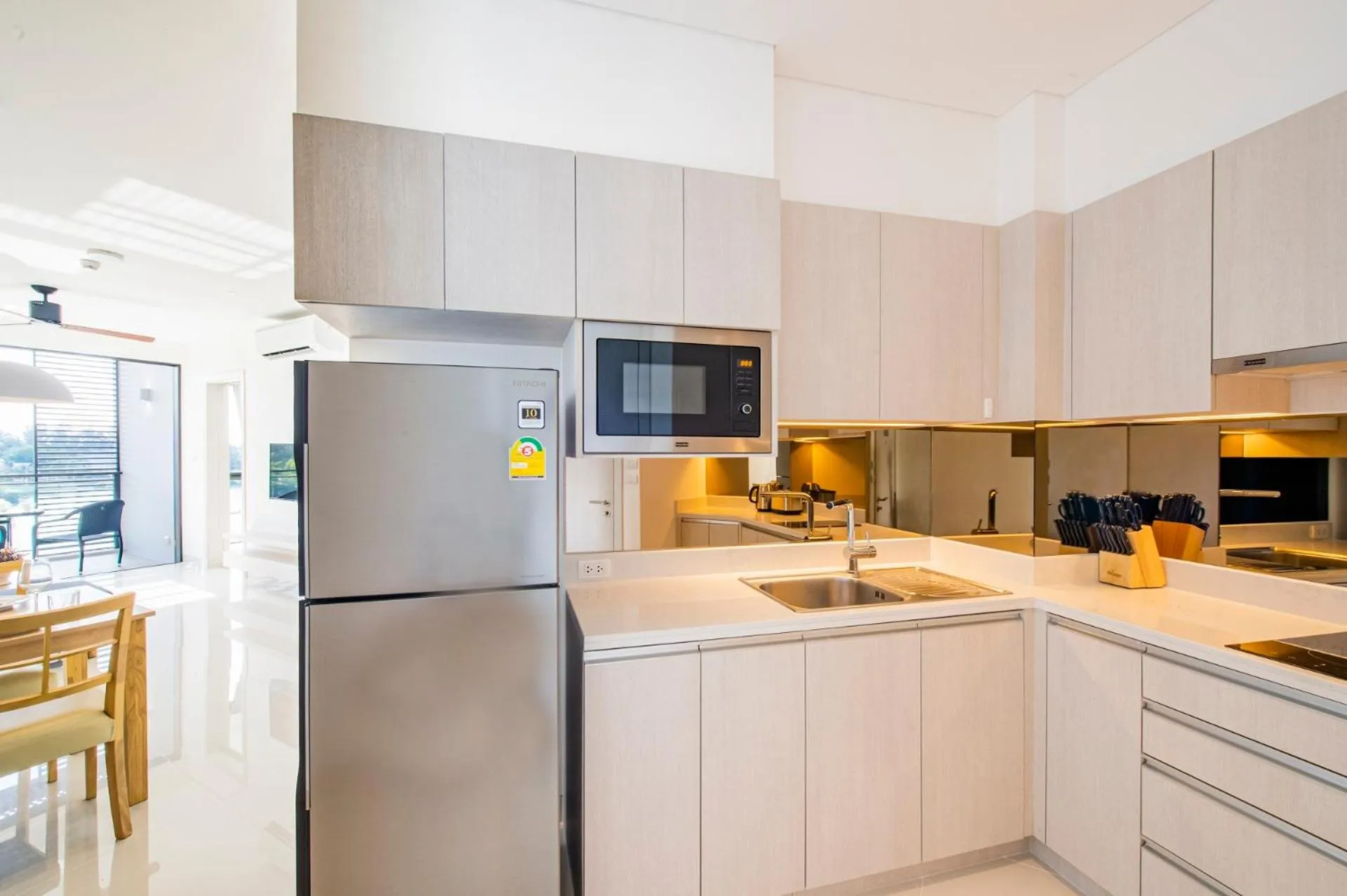 Kitchen or kitchenette in Cassia Residences by Laguna Phuket