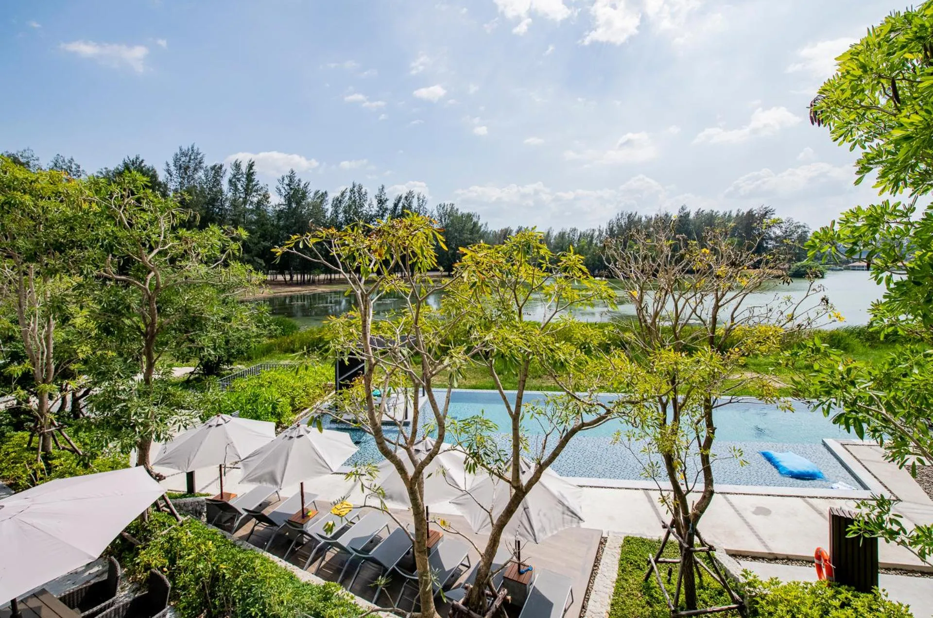 Garden view in Cassia Residences by Laguna Phuket