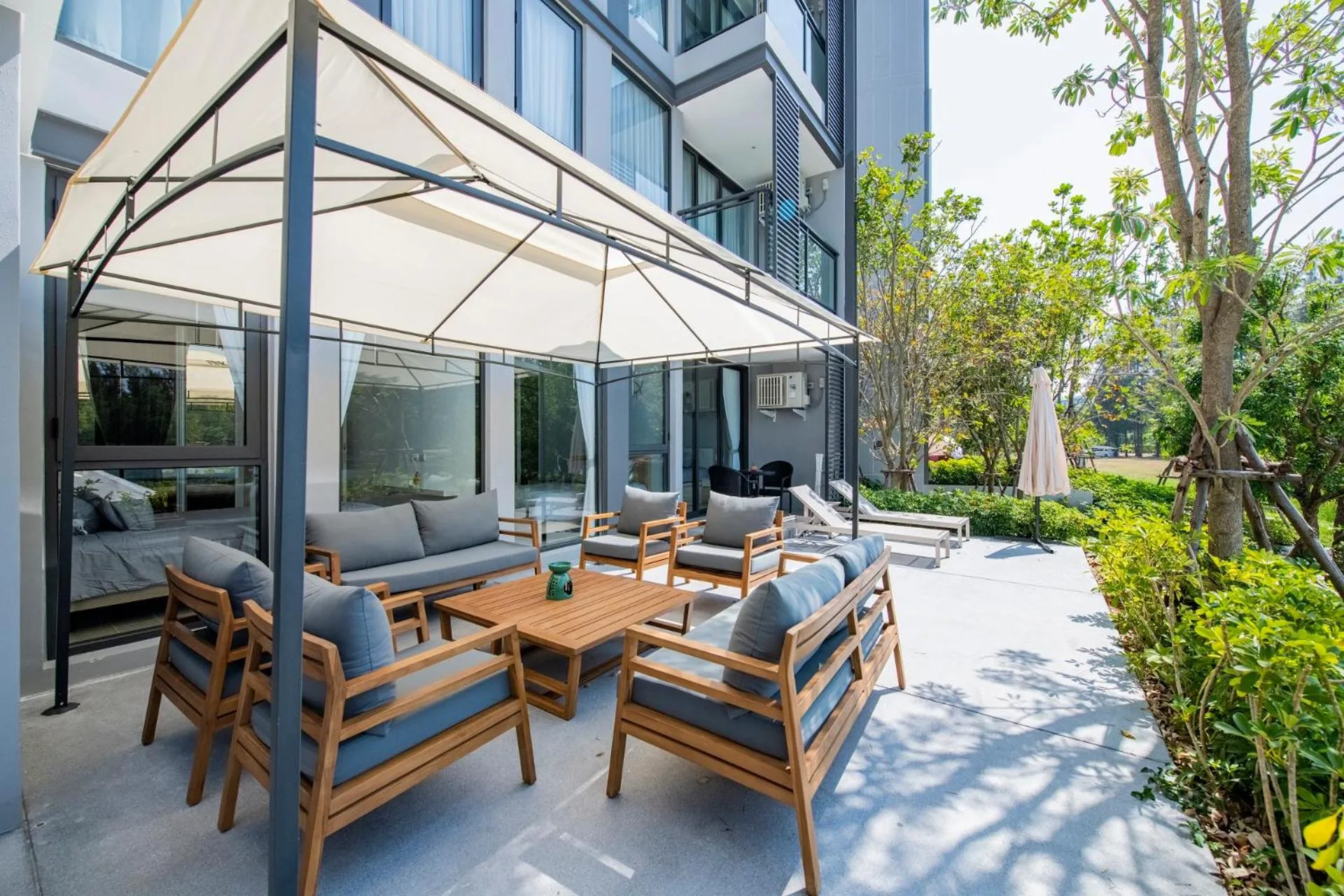 Patio in Cassia Residences by Laguna Phuket