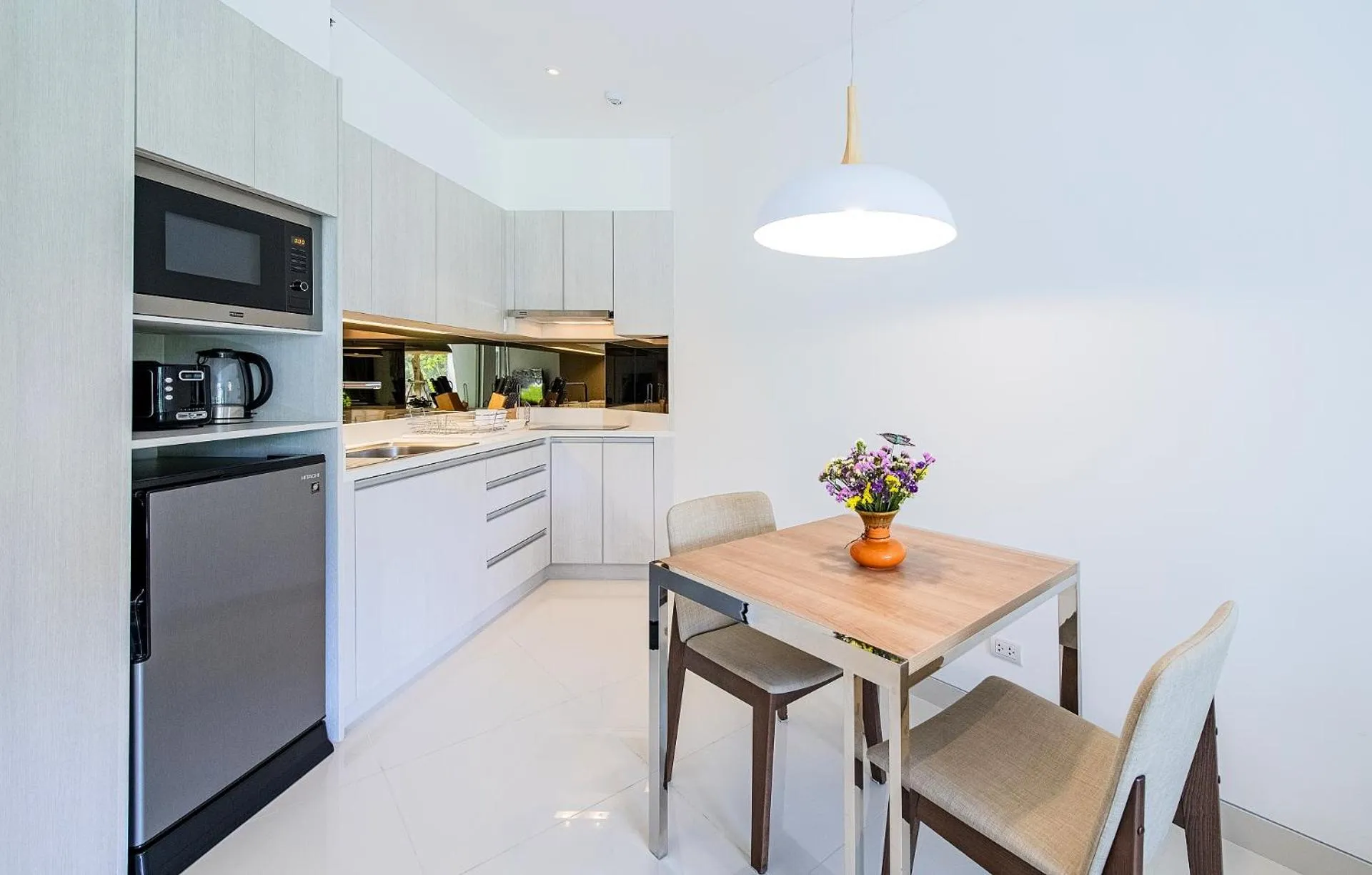 Kitchen or kitchenette in Cassia Residences by Laguna Phuket