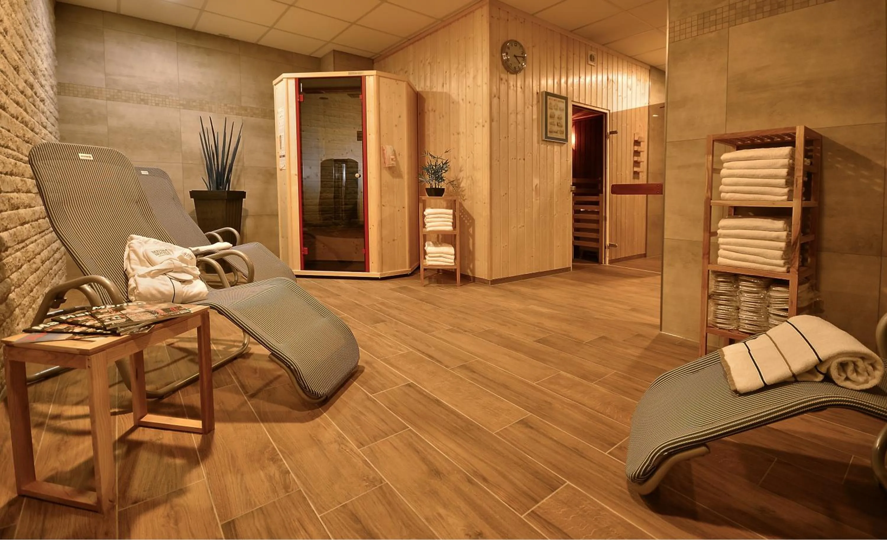 Sauna in NOVINA HOTEL Südwestpark