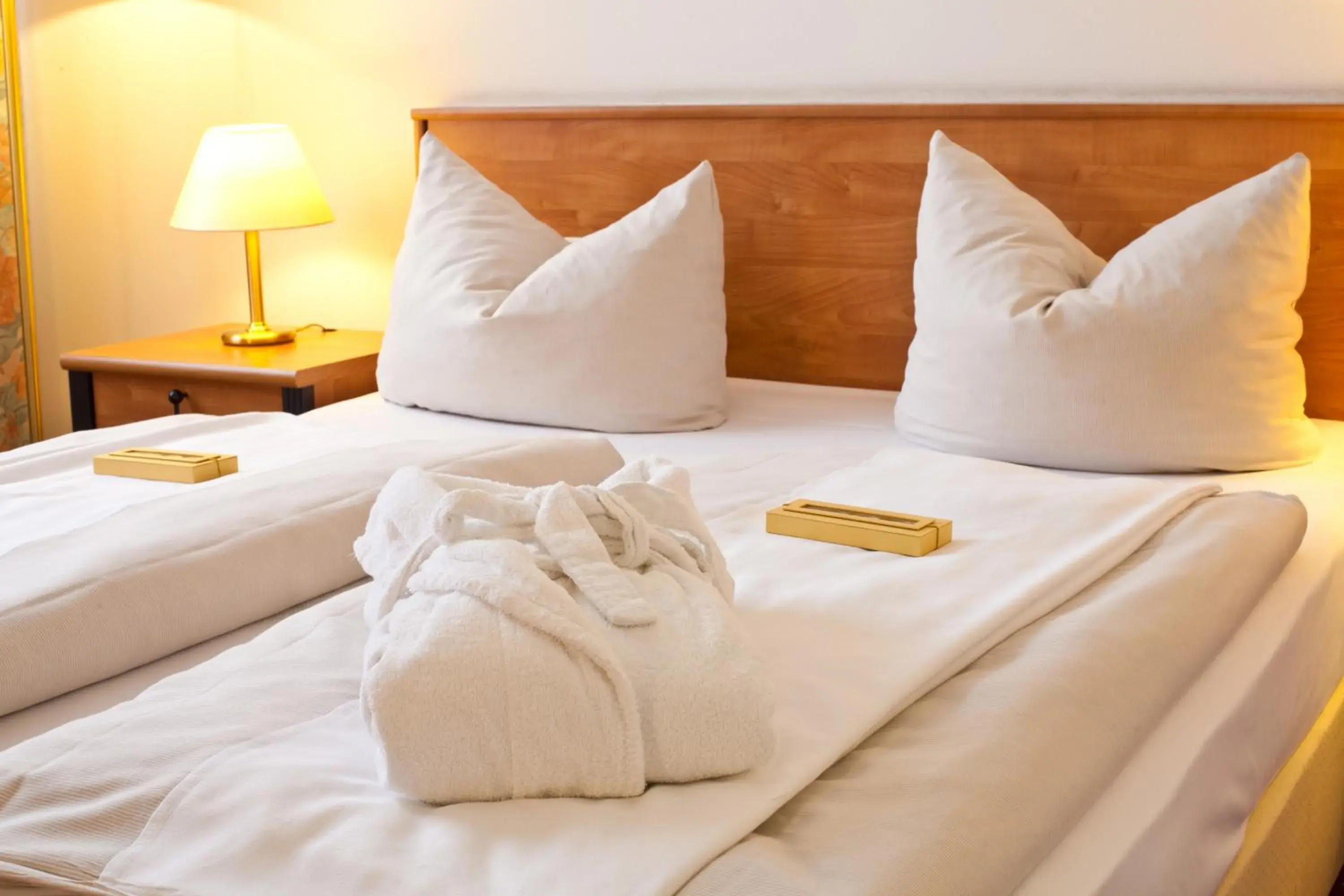 Bed in NOVINA HOTEL Sudwestpark