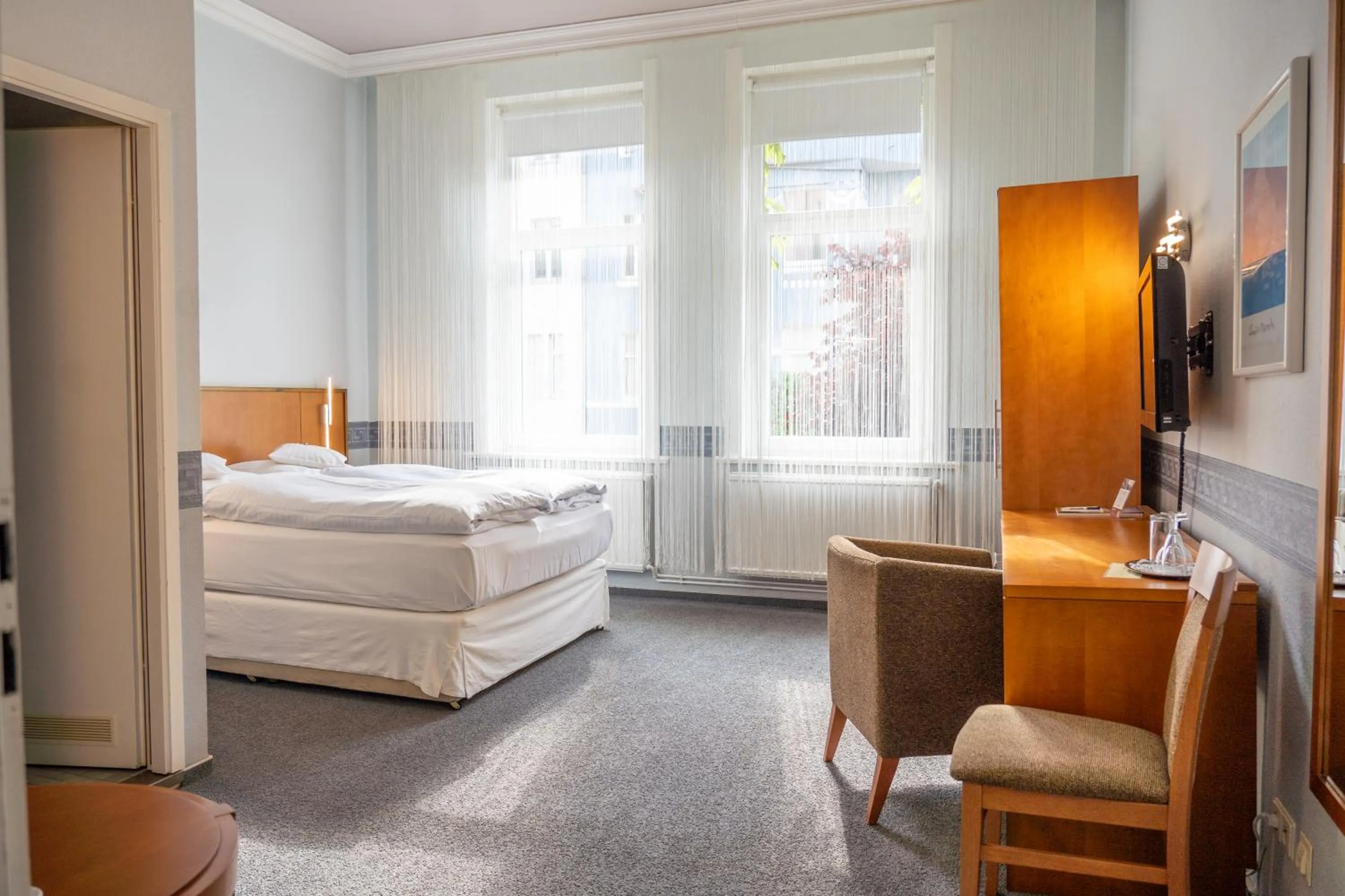 Bed in Hotel Haus Martens