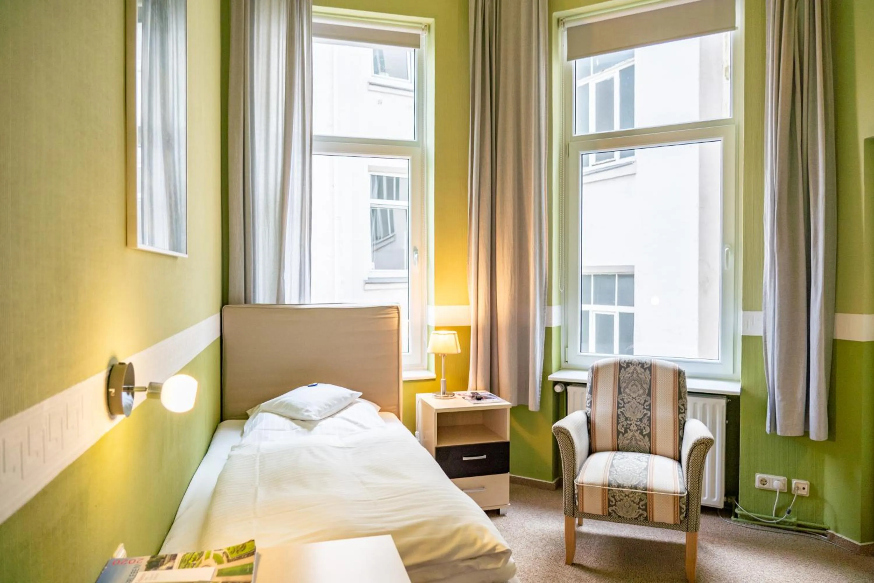 Bed in Hotel Haus Martens