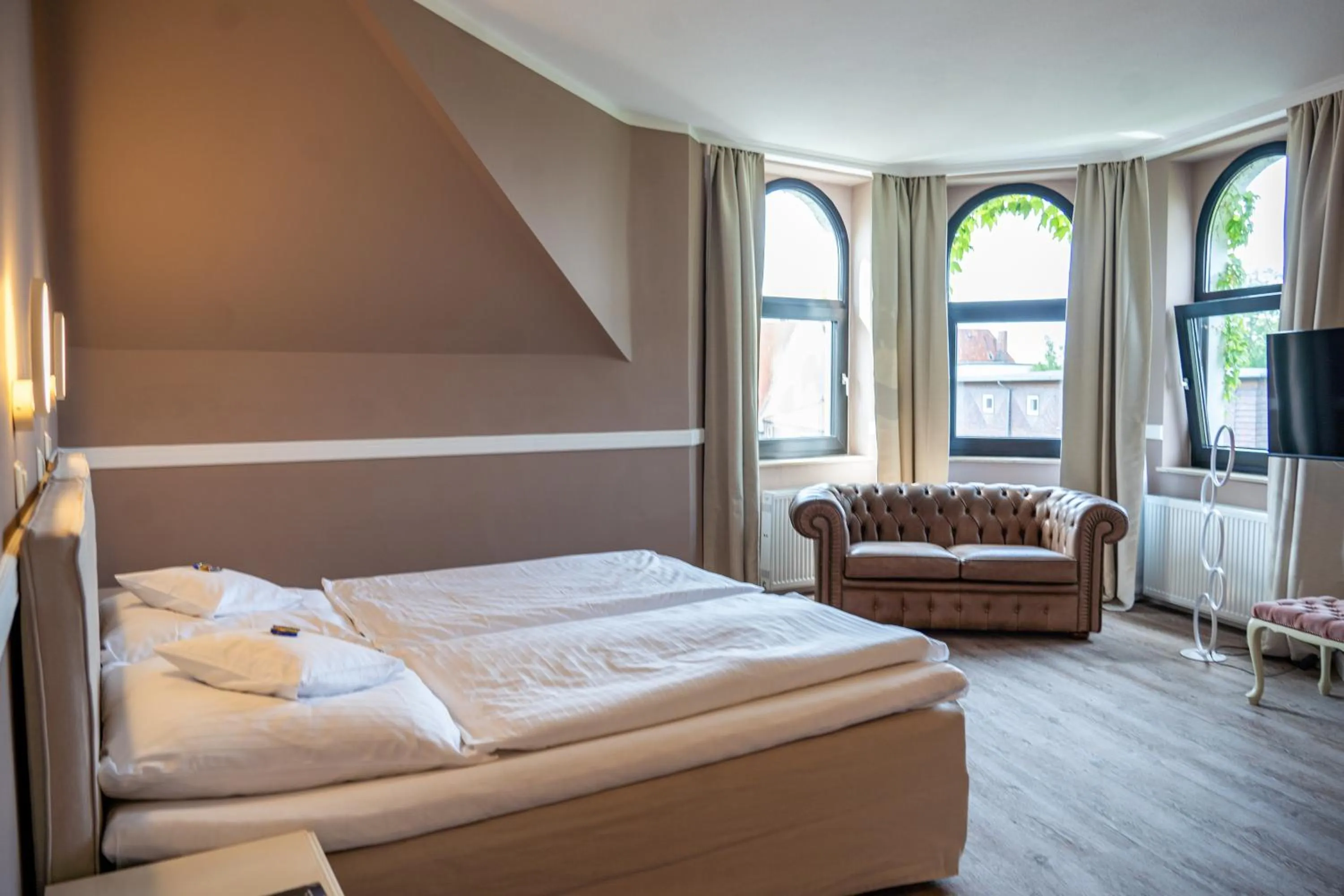 Bed in Hotel Haus Martens