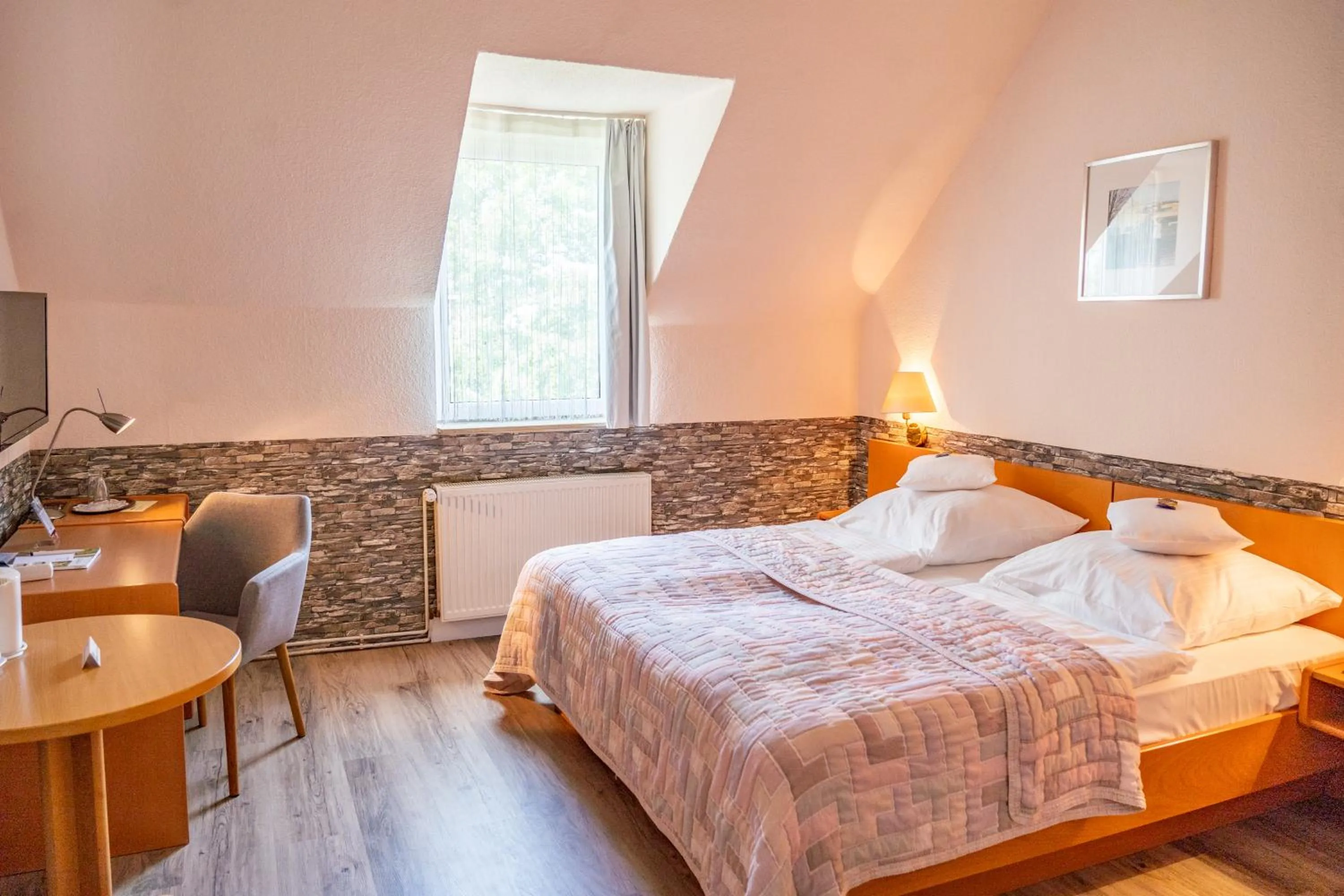 Bed in Hotel Haus Martens