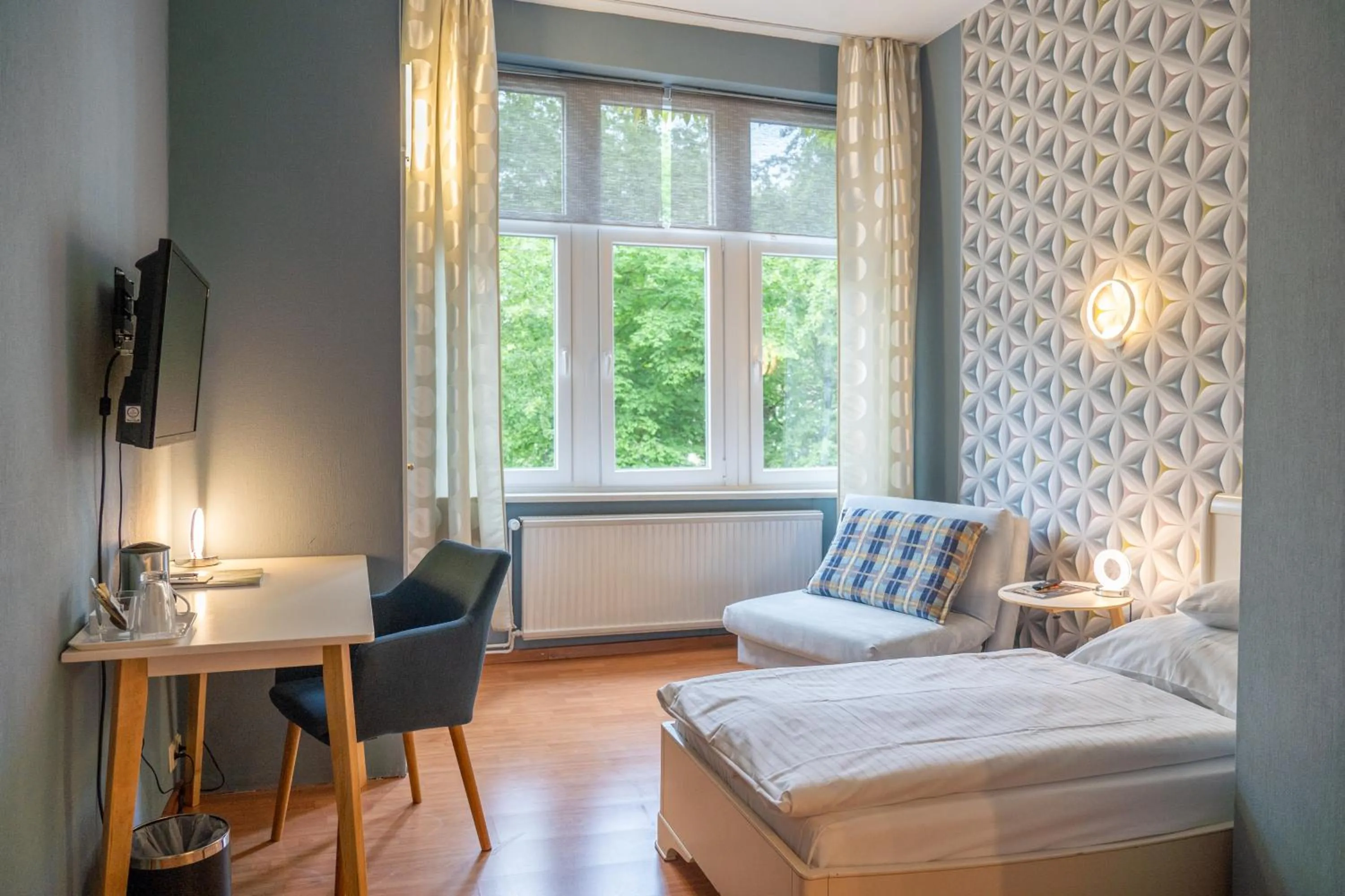 Bed in Hotel Haus Martens