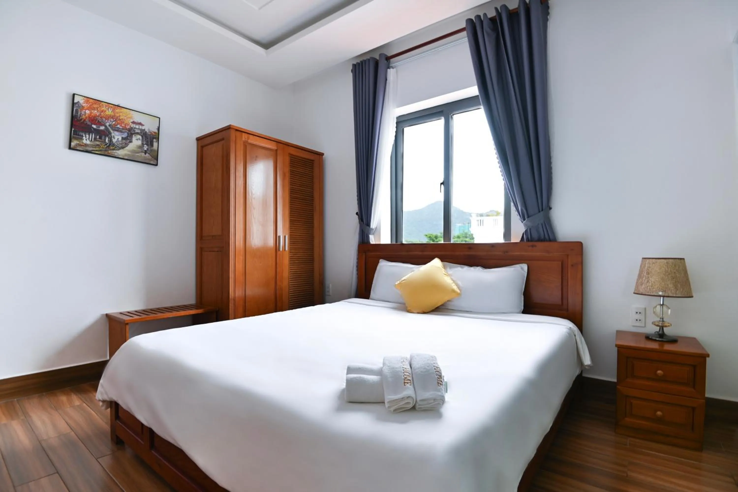 Bed in Kim Ngân Hotel