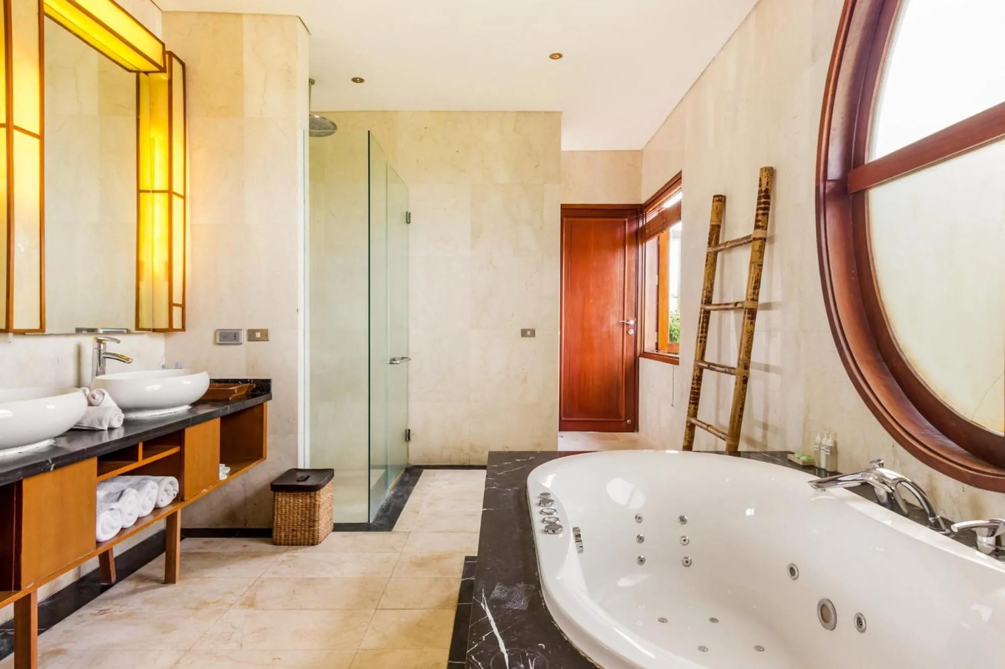 Bathroom in Villa Kaira Estate by Villas Direct Bali
