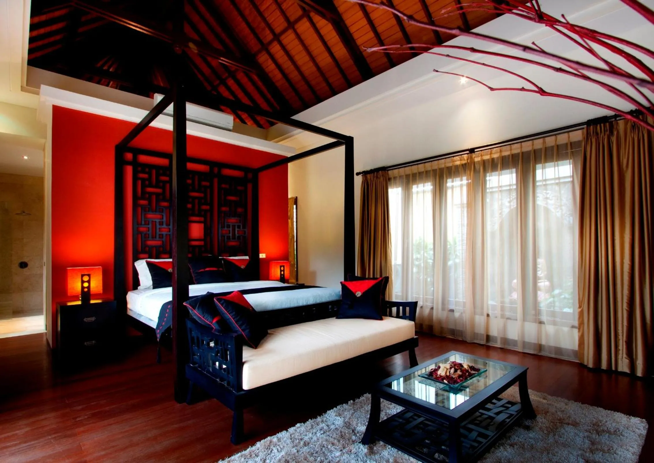Bedroom, Bed in Villa Kaira Estate by Villas Direct Bali