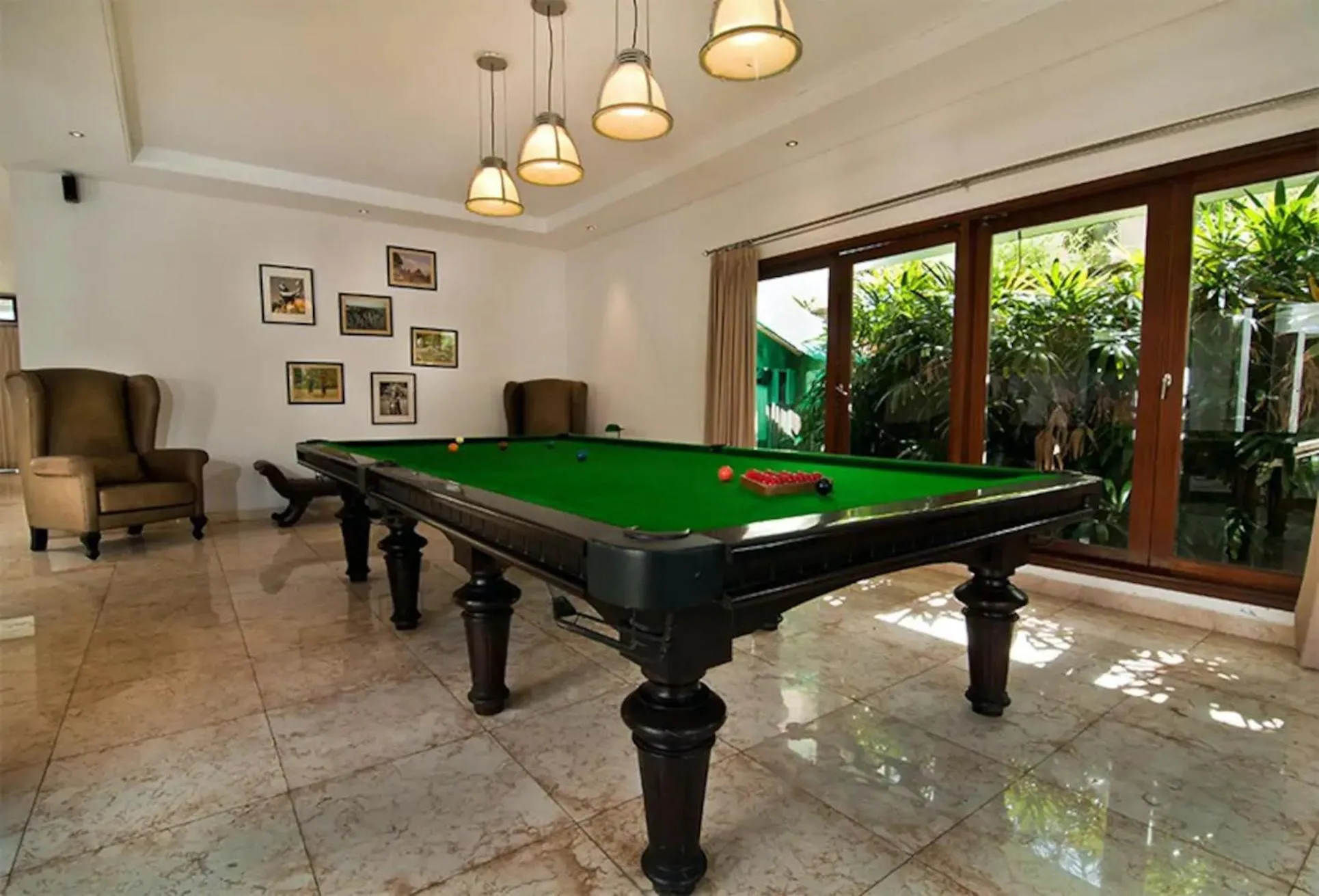 Billiard in Villa Kaira Estate by Villas Direct Bali