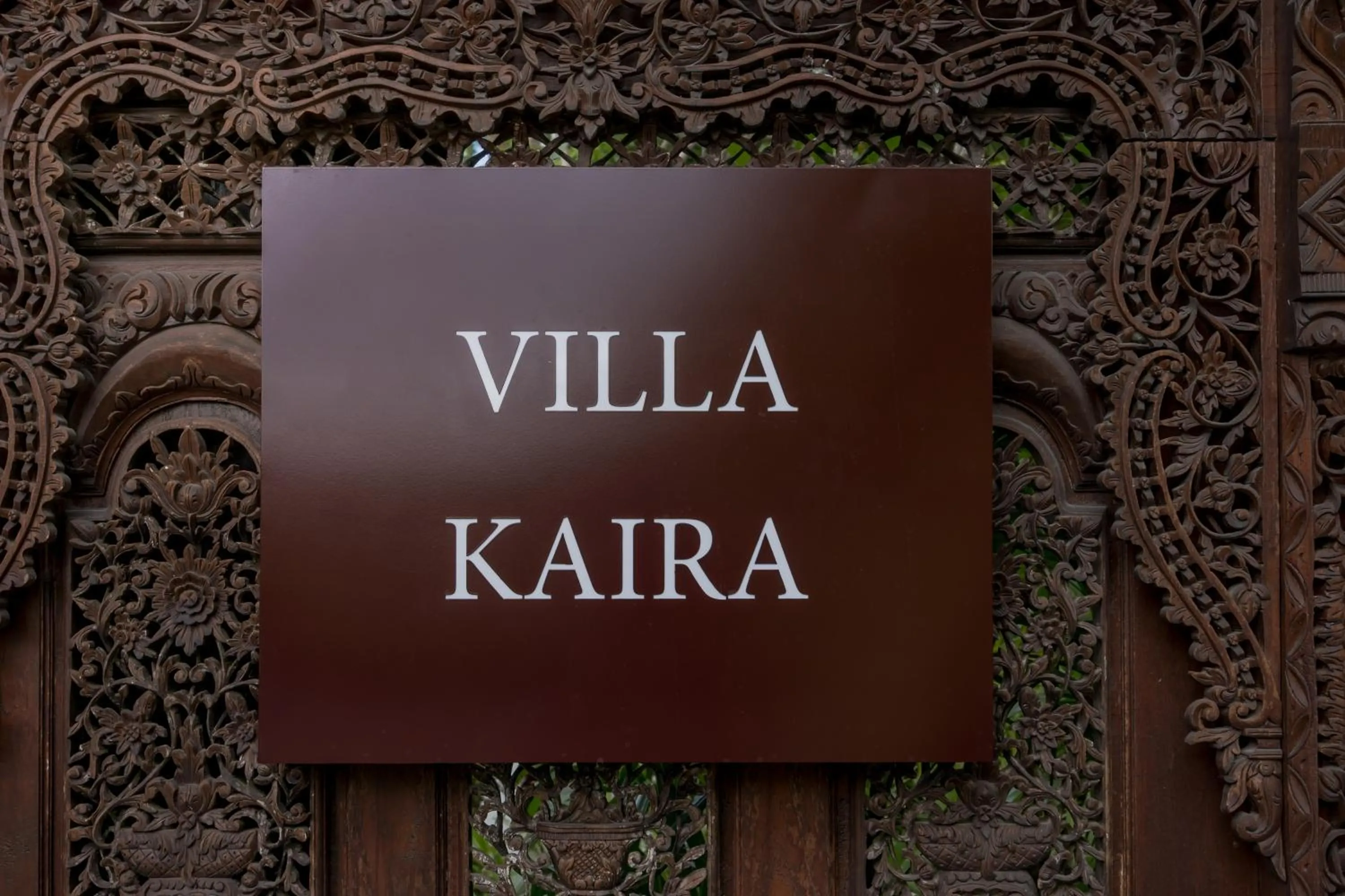 Property logo or sign in Villa Kaira Estate by Villas Direct Bali
