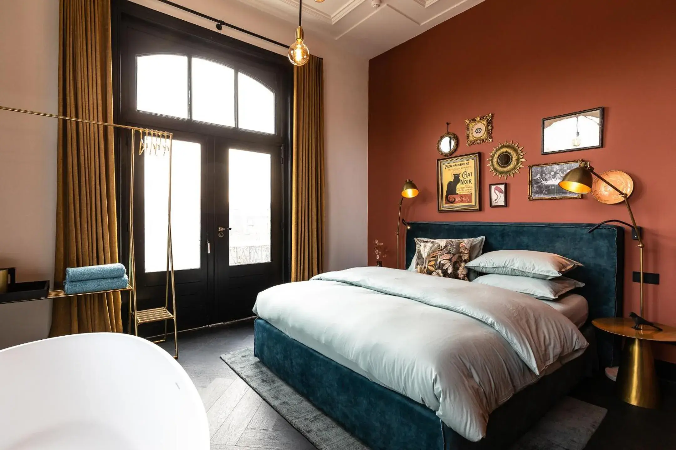 Bed in Stella Suites Boutique Hotel Bed in Stella Suites Boutique Hotel