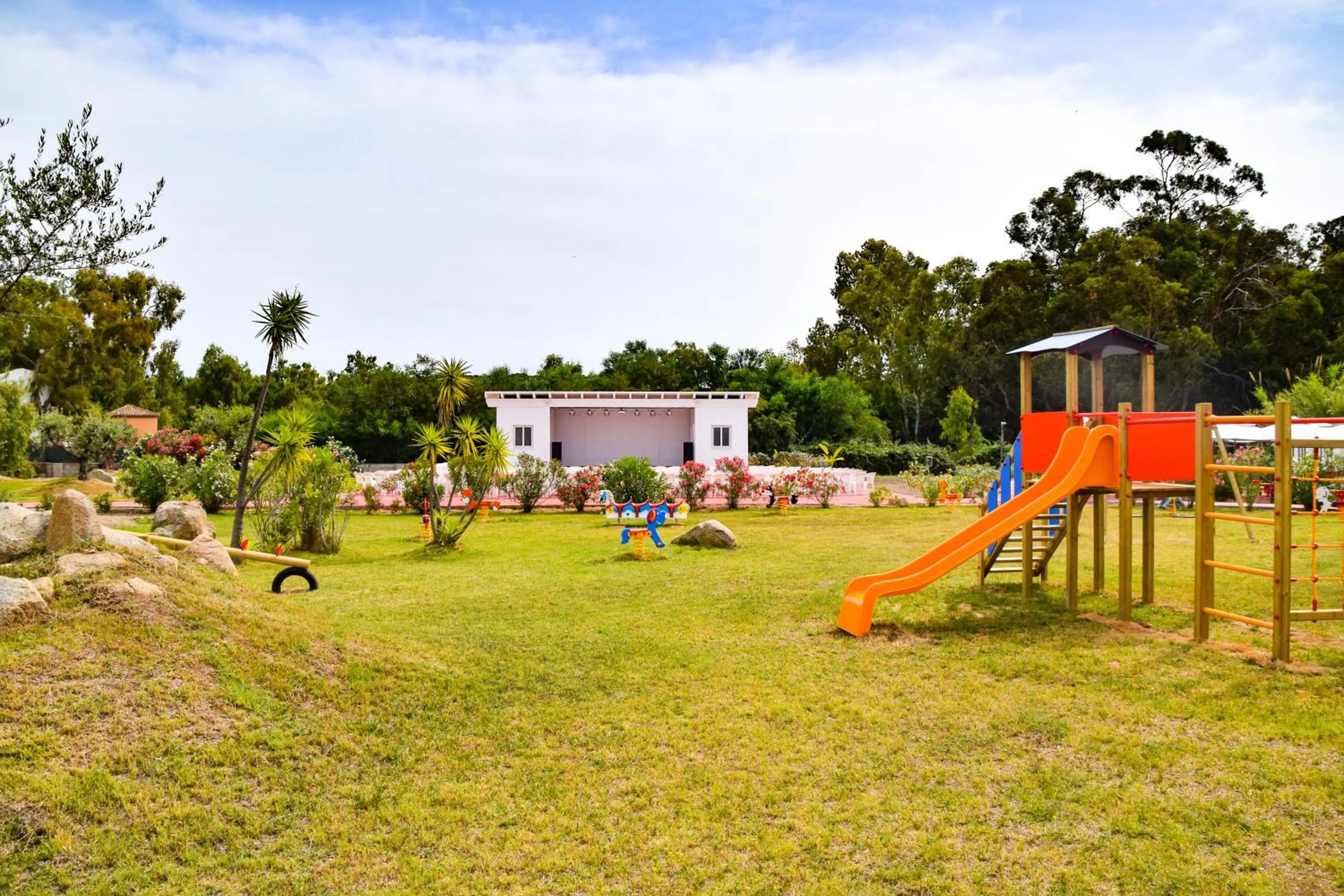 Children play ground in Marina Torre Navarrese Resort