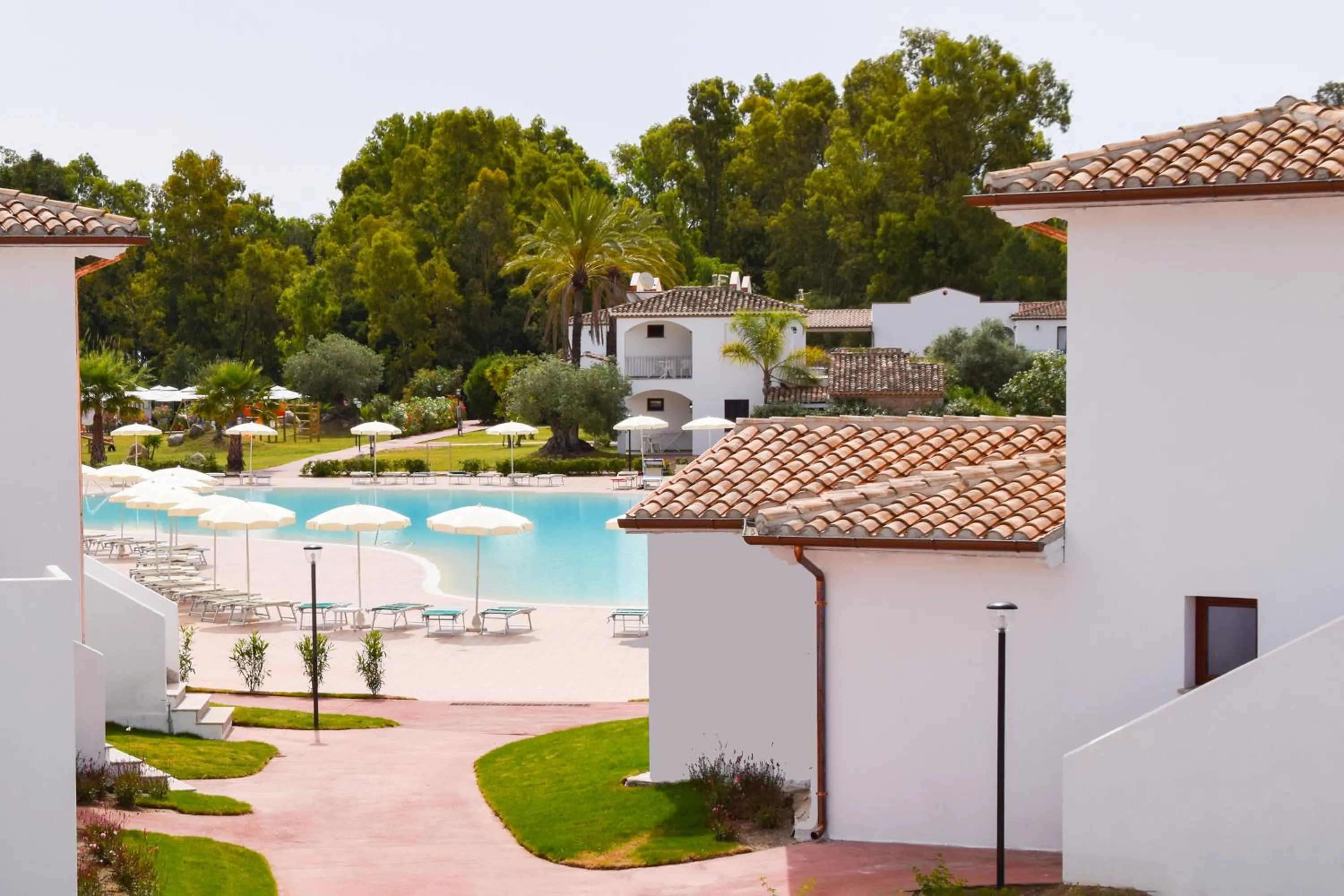 Pool view in Marina Torre Navarrese Resort