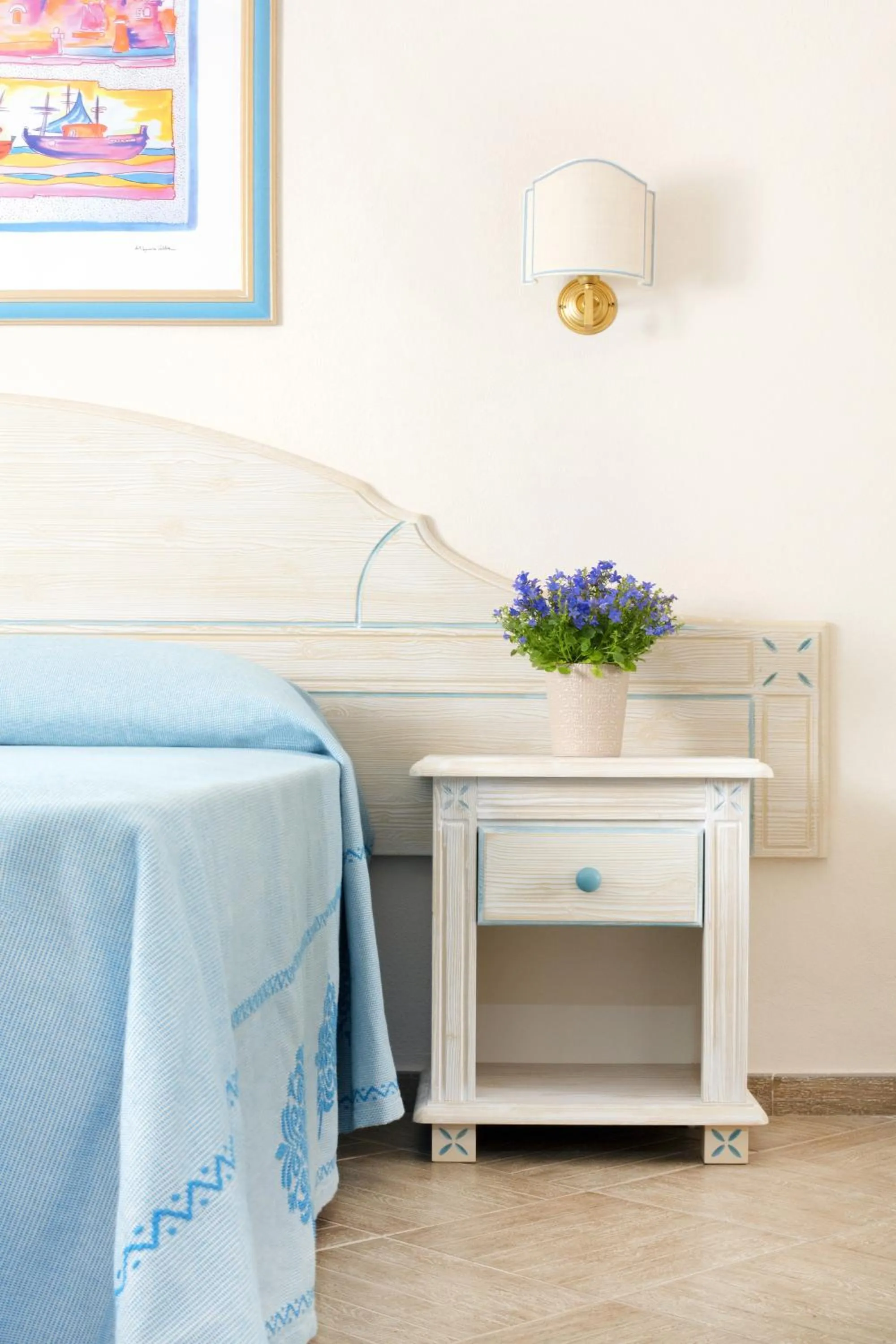 Bed in Marina Torre Navarrese Resort